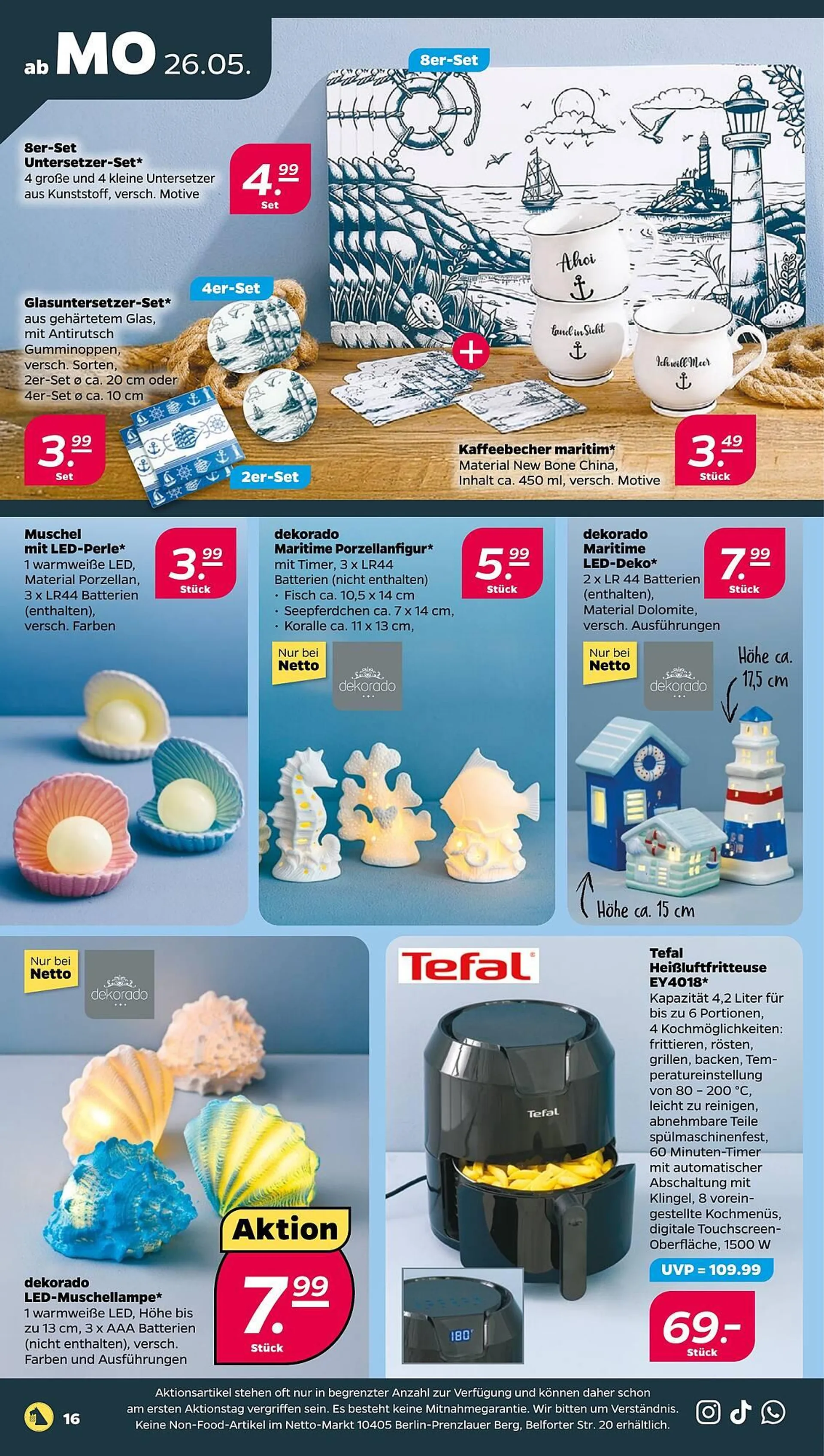 NETTO Prospekt von 26. Mai bis 31. Mai 2025 - Prospekt seite 16