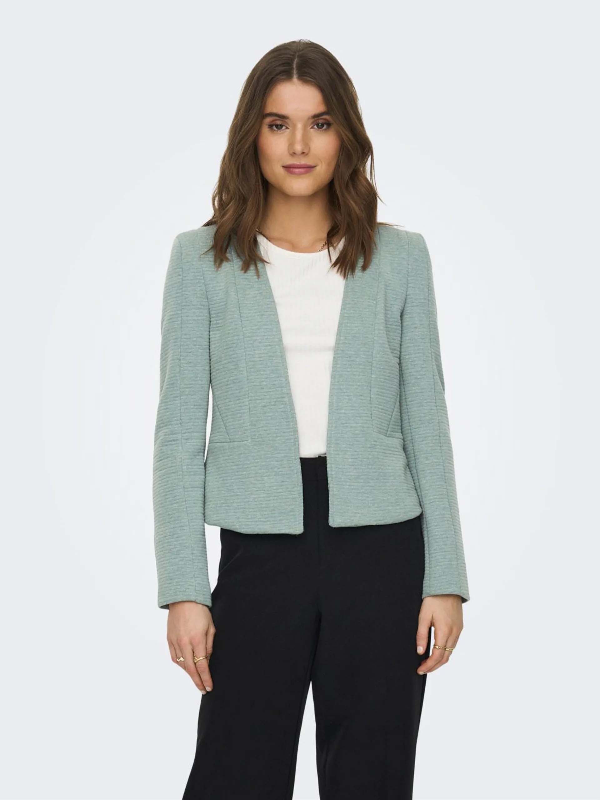 Normal geschnitten Fallendes Revers Blazer