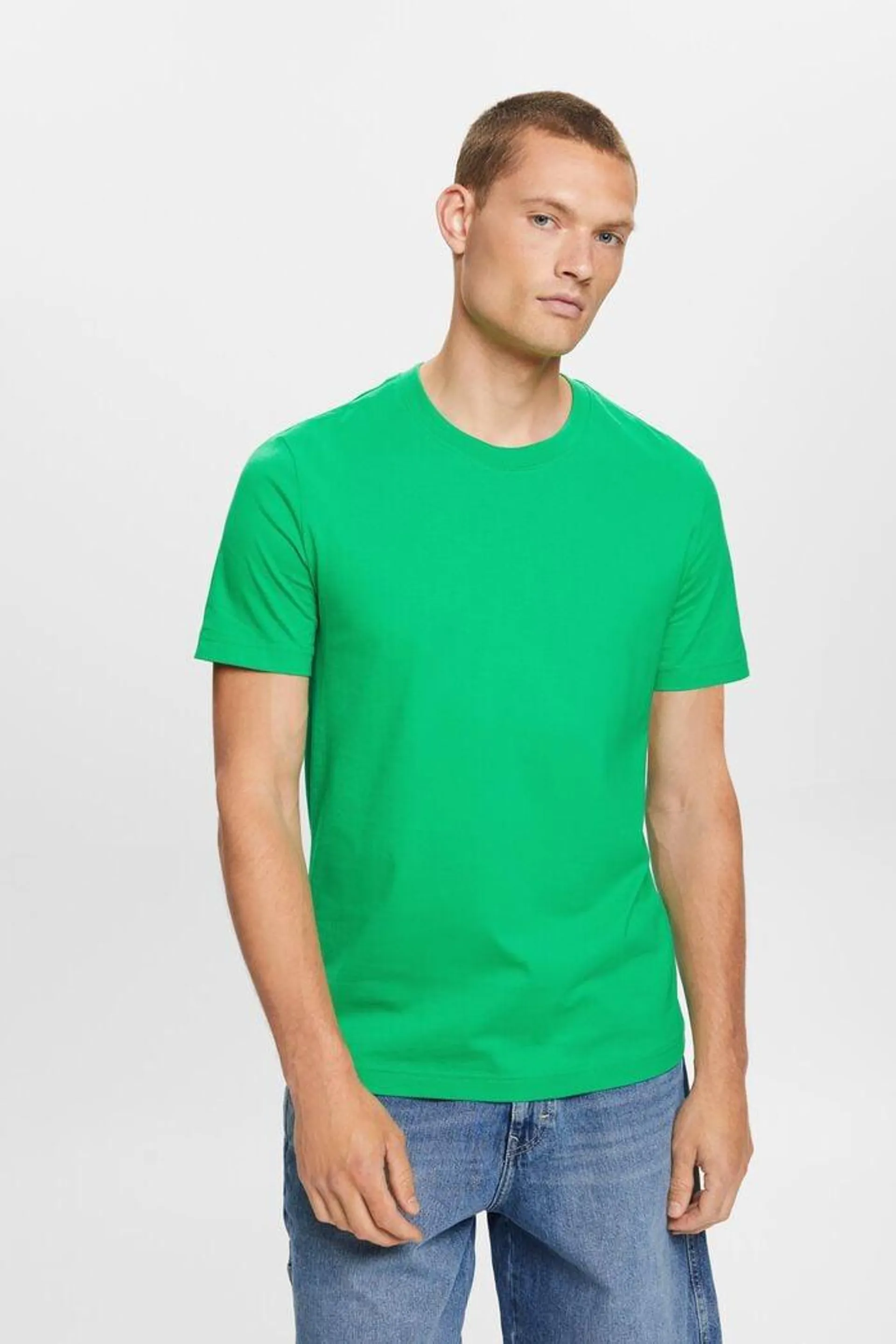 Pima Cotton-Jersey Crewneck T-Shirt