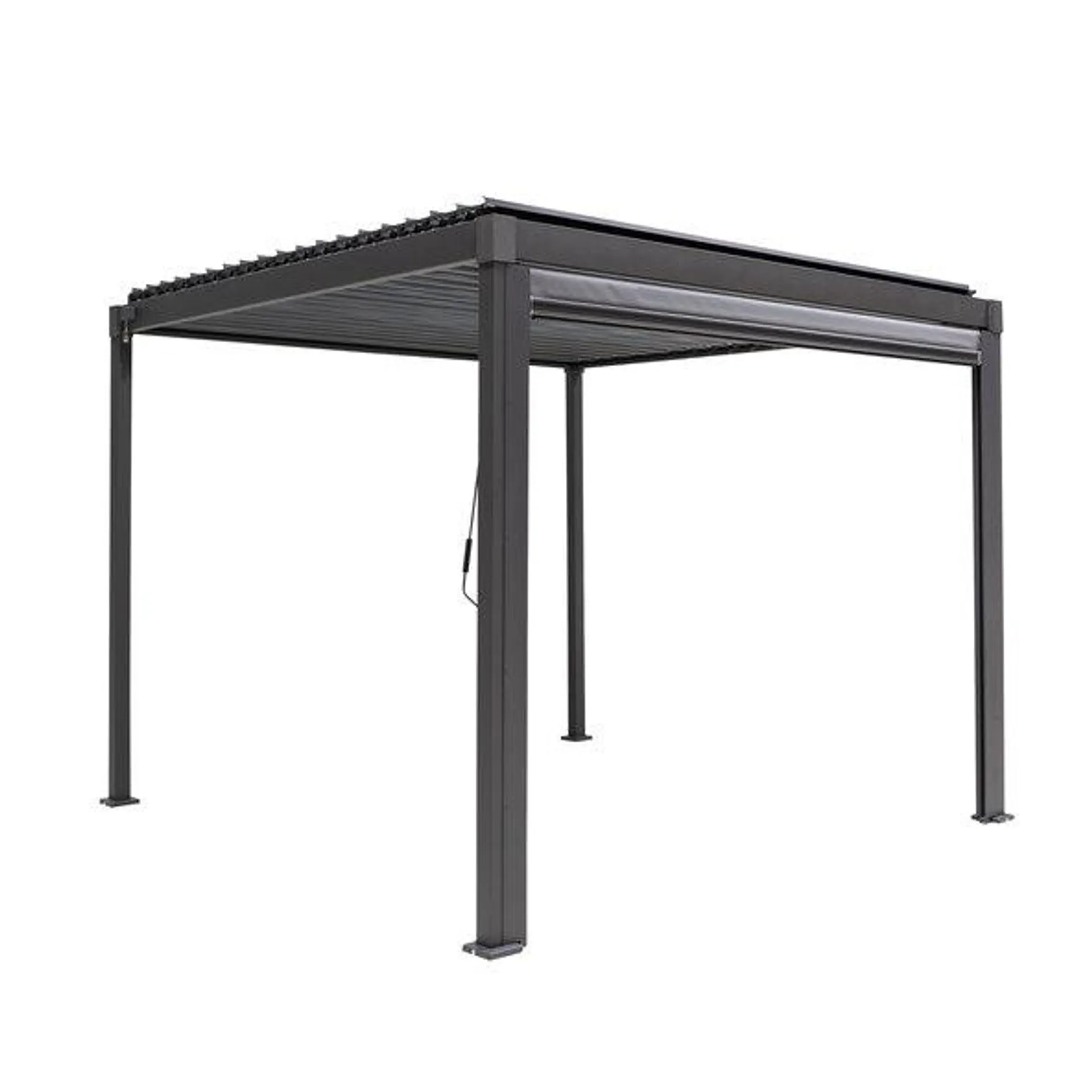 Sonnenrollo für Pavillon 3x3, anthrazit