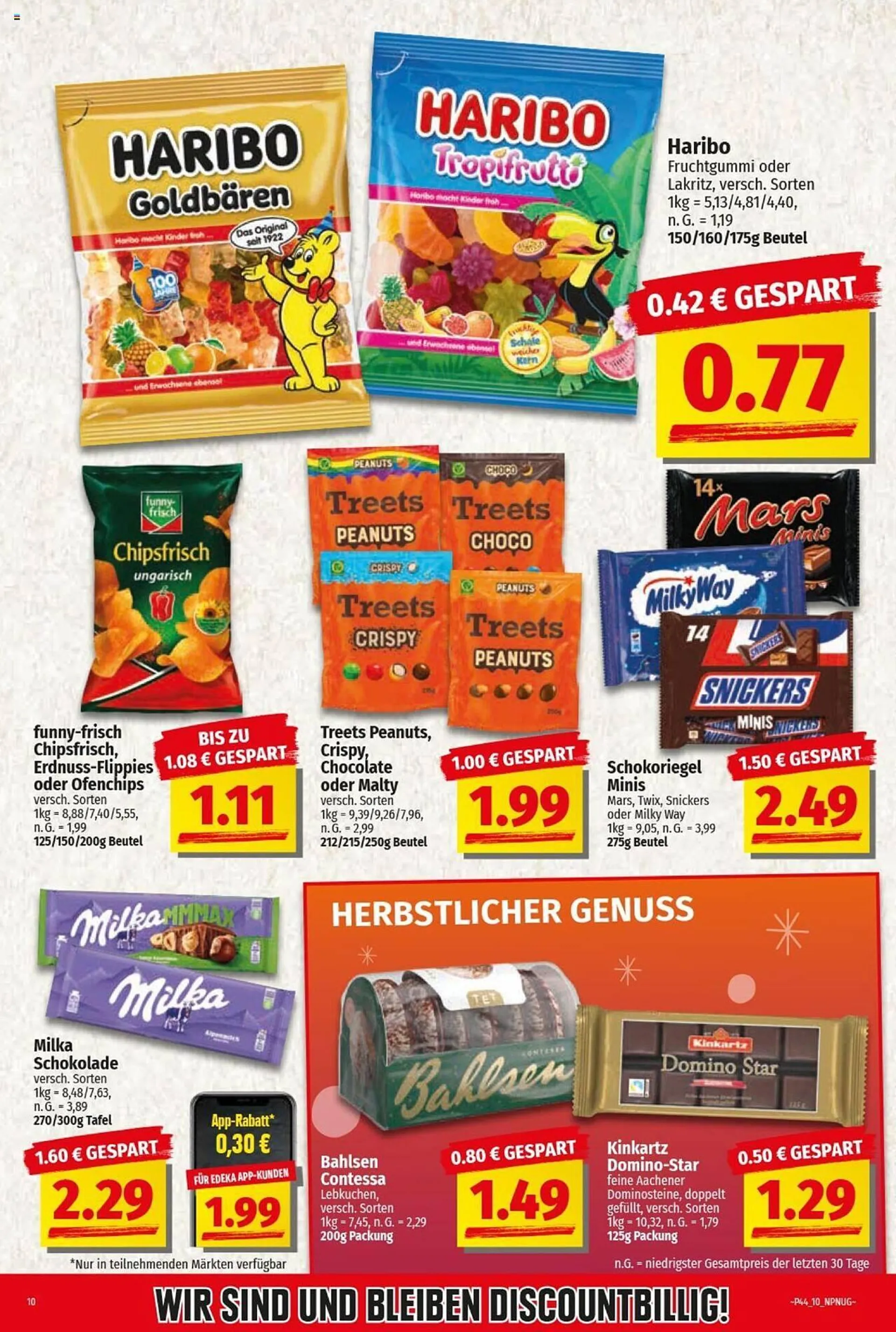 NP Discount Prospekt von 28. Oktober bis 2. November 2024 - Prospekt seite 10