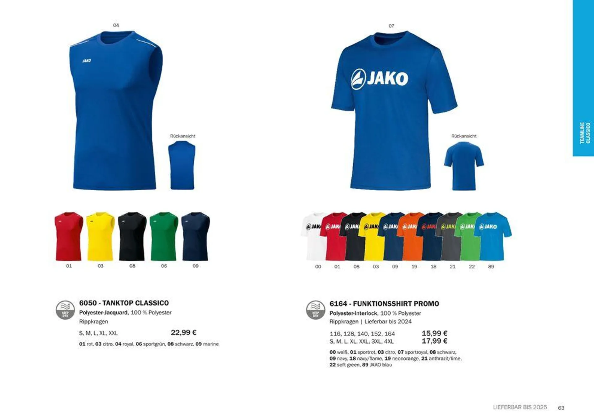 Jako Teamsport 2024 von 9. August bis 31. Dezember 2024 - Prospekt seite 65