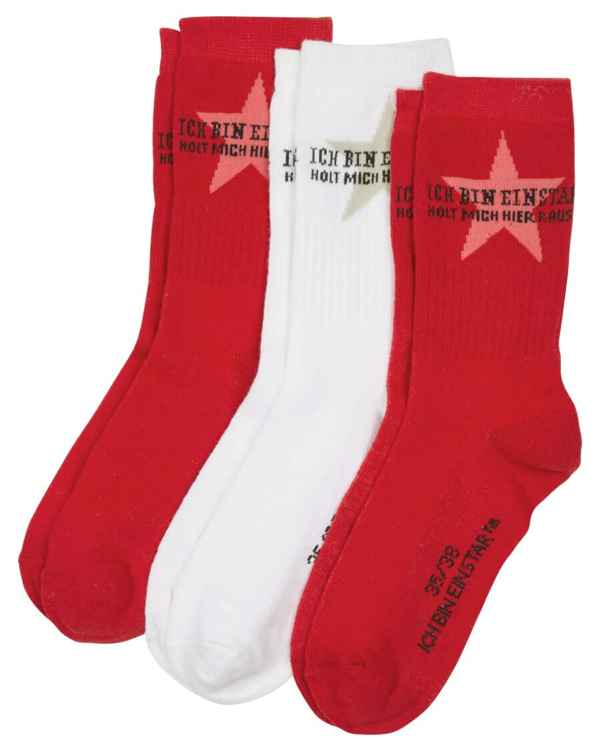 Ich bin ein Star – Holt mich hier raus! Tennissocken 3er-Pack