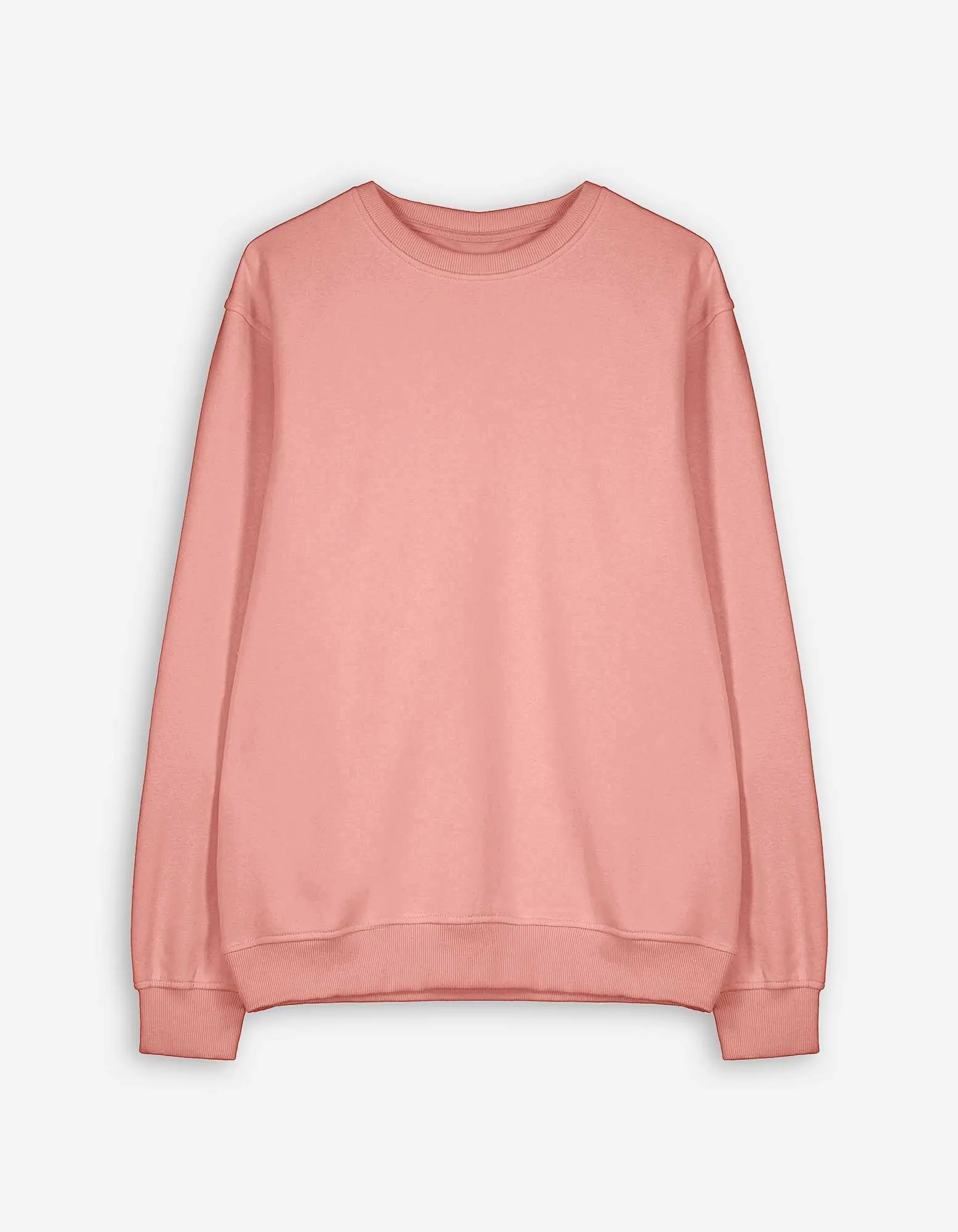 Sweatshirt - Relax Fit - rosa