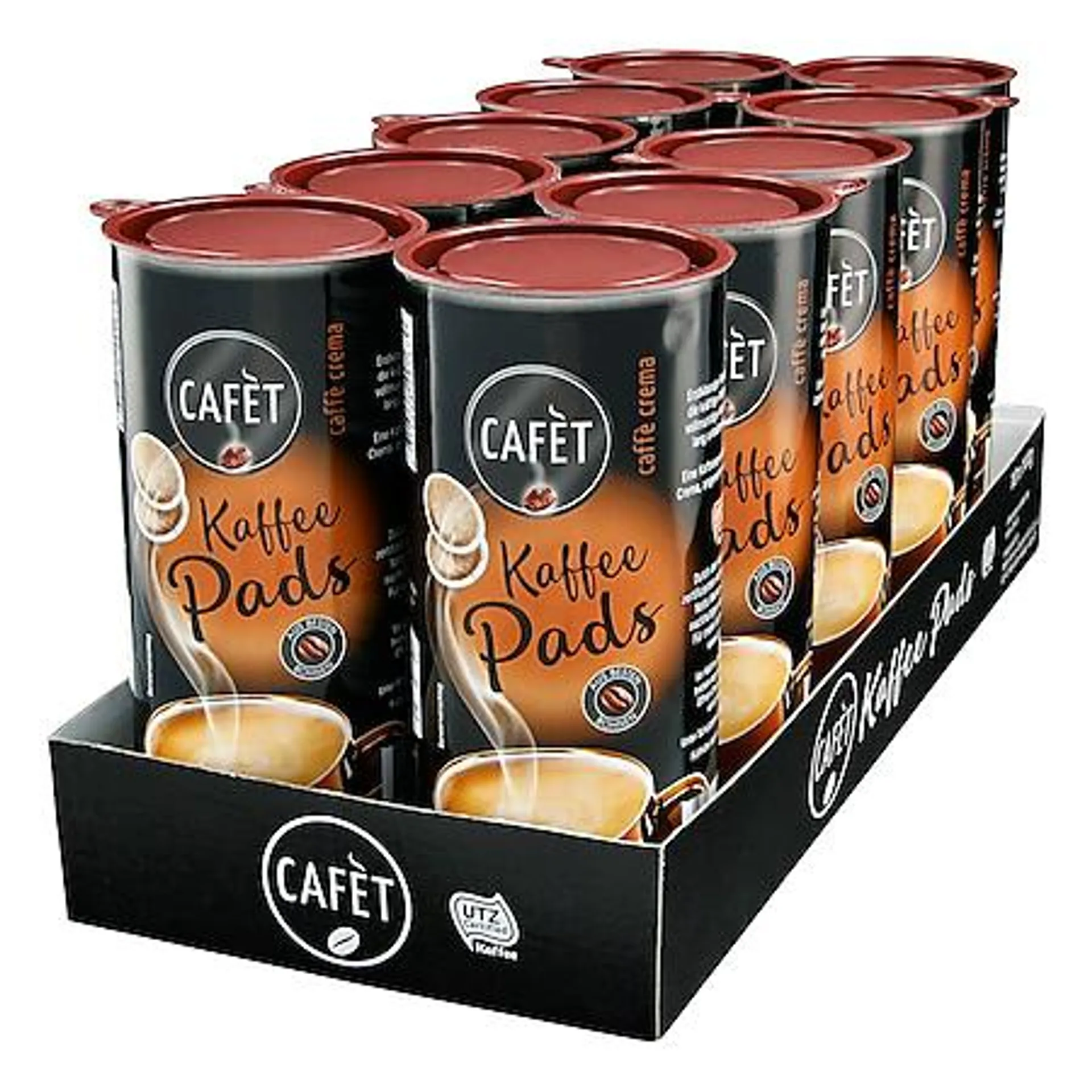 Cafet Crema Pads 144 g, 10er Pack