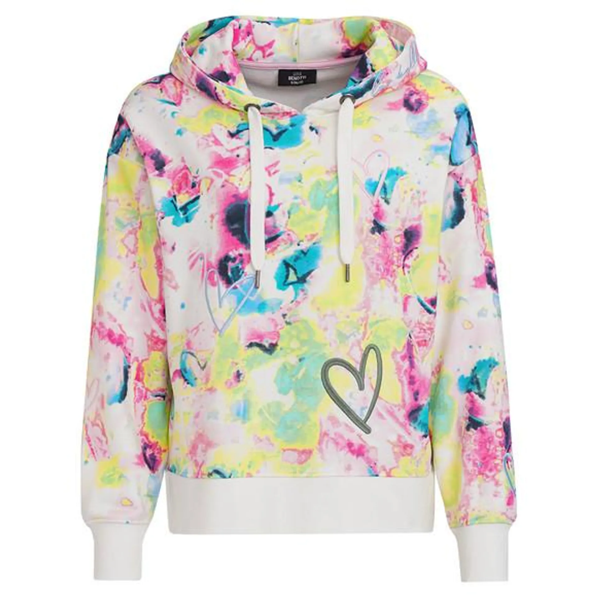 Damen Hoodie mit Allover-Muster