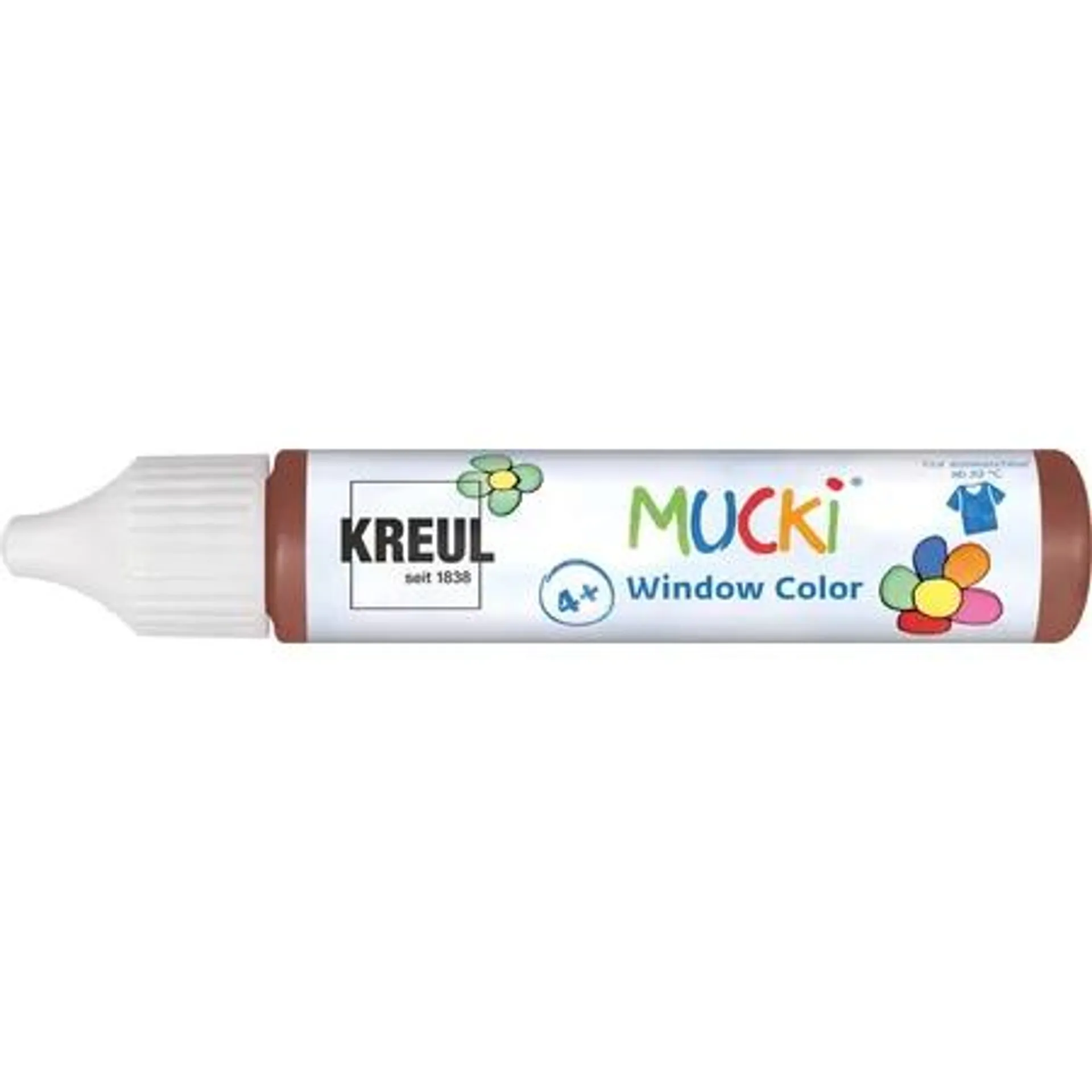 MUCKI Window Color Dunkelbraun 29 ml