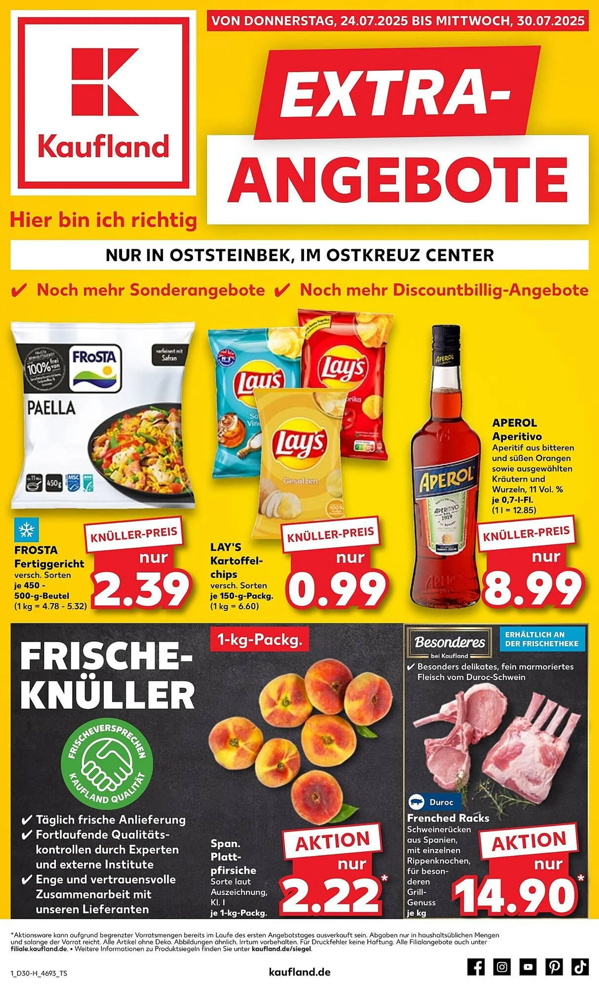 Kaufland Prospekt von 24. Juli bis 30. Juli 2025 - Prospekt seite 1