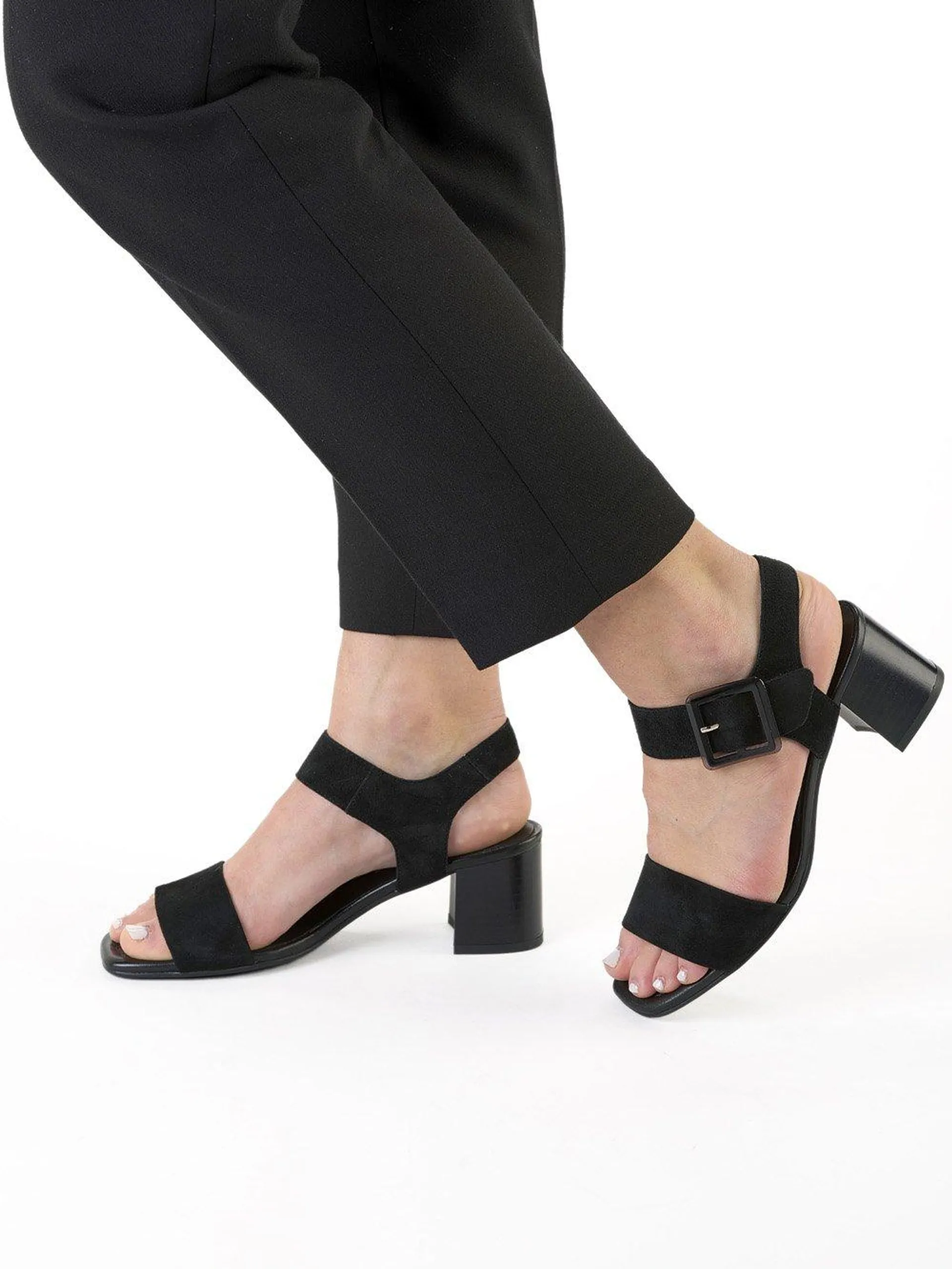 Sandalette Brighton schwarz