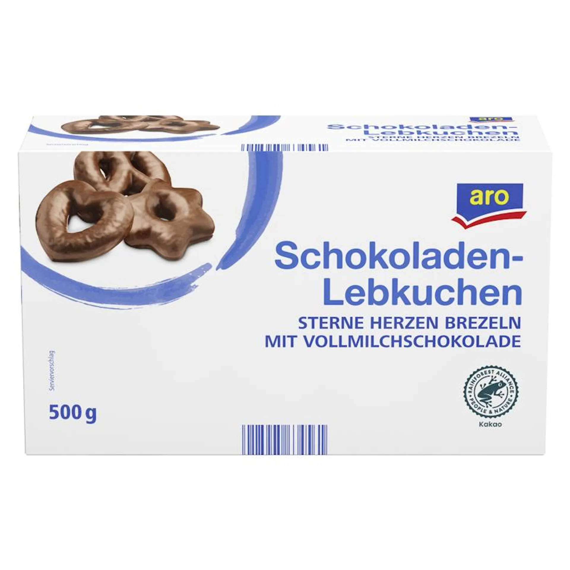 aro Schokoladen-Lebkuchen Vollmilch (500 g)