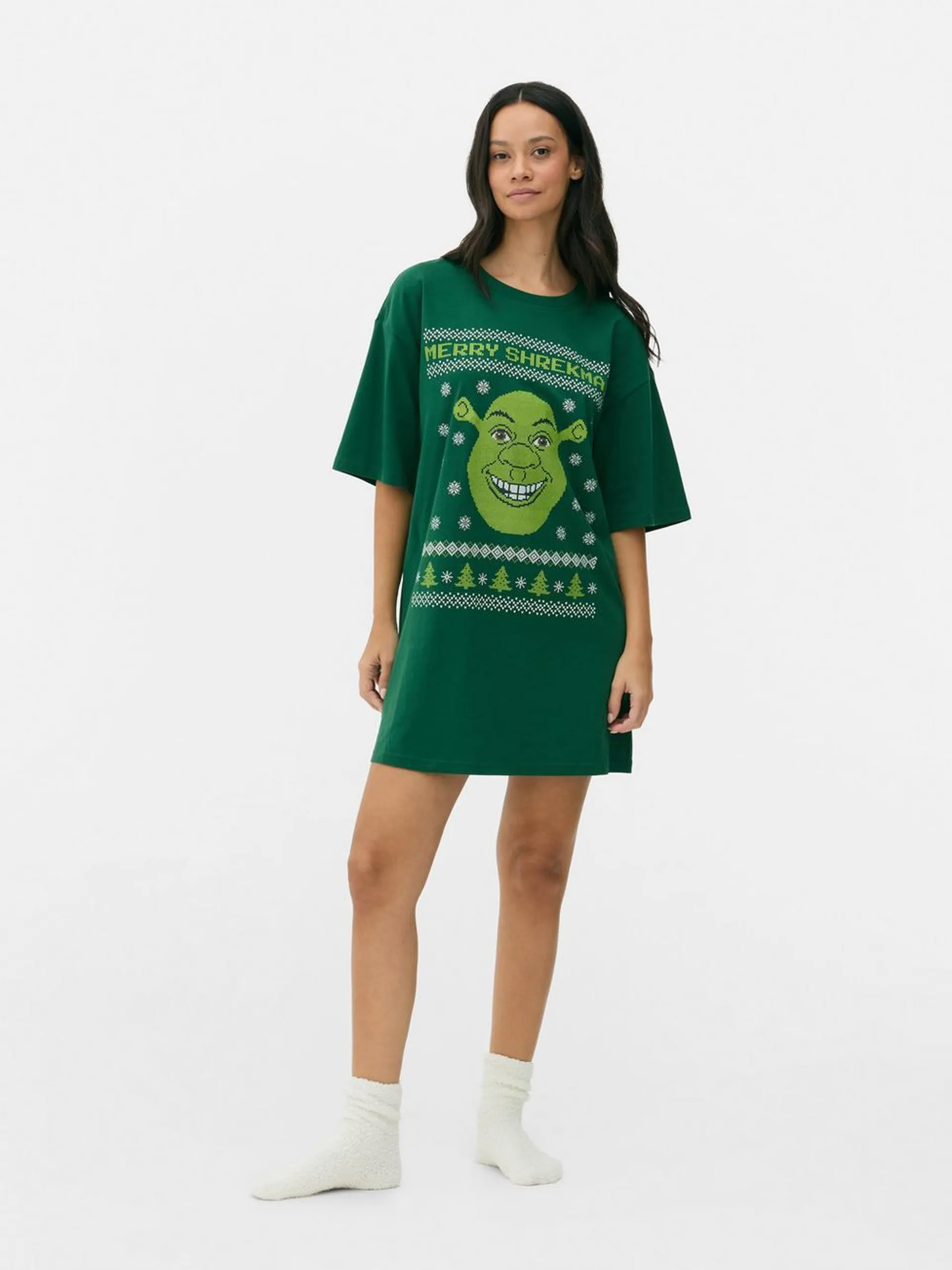 „Shrek“ Schlaf-T-Shirt mit Grafik