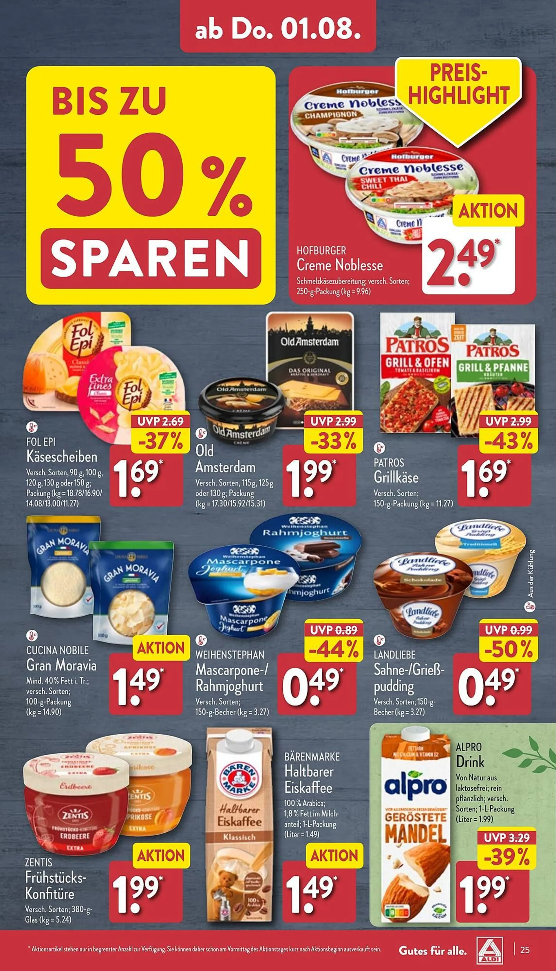 ALDI Nord Prospekte von 29. Juli bis 3. August 2024 - Prospekt seite 25