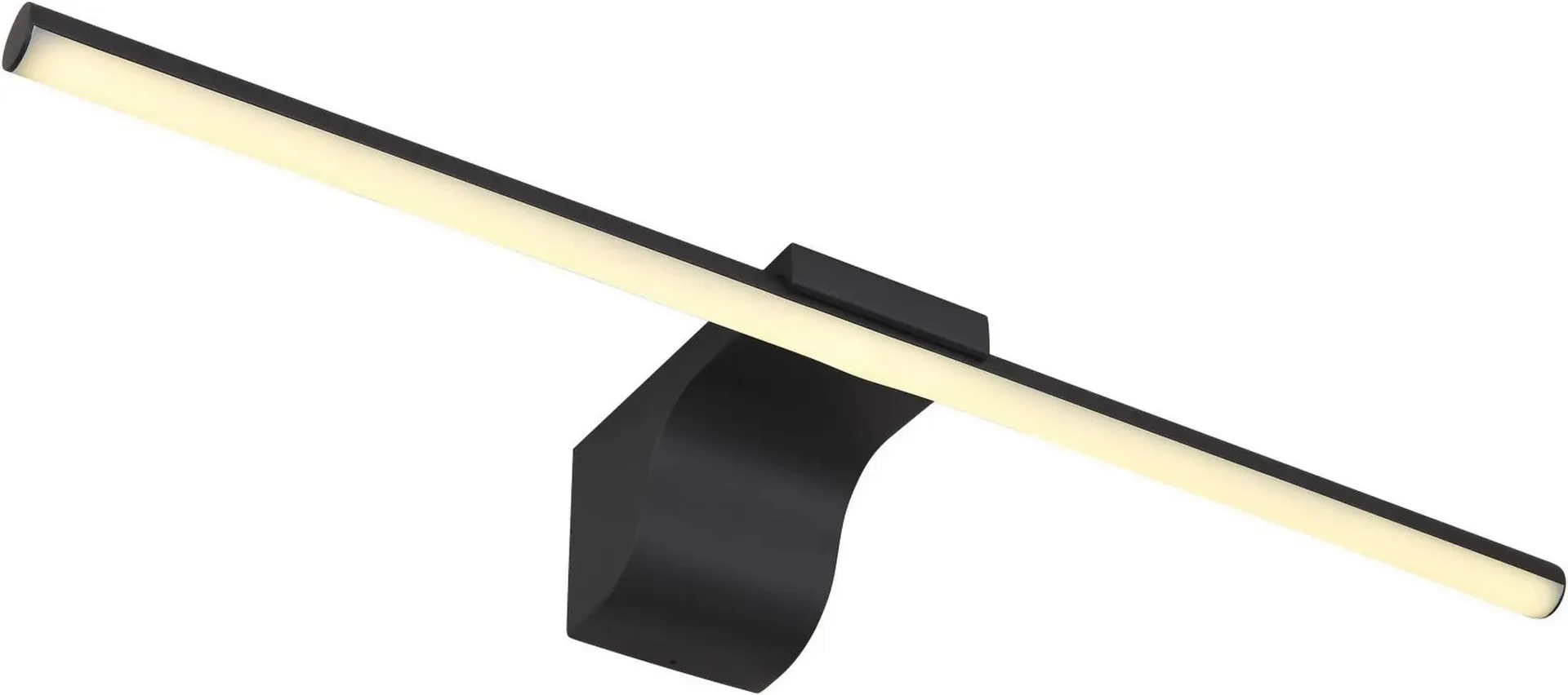 LED-Wandleuchte - schwarz - 61 cm breit