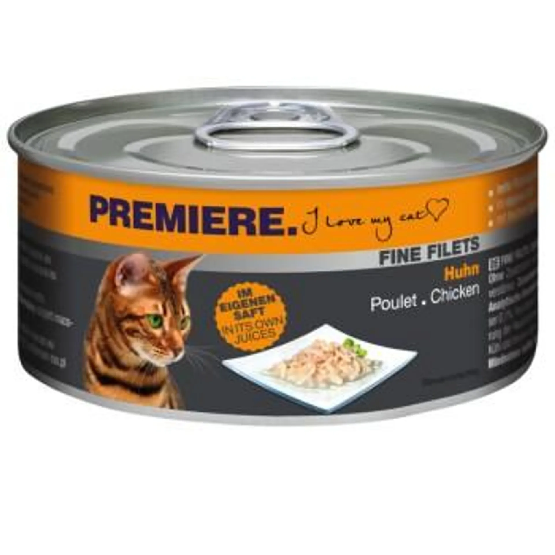 PREMIERE Fine Filets Naturell Huhn 12x80 g