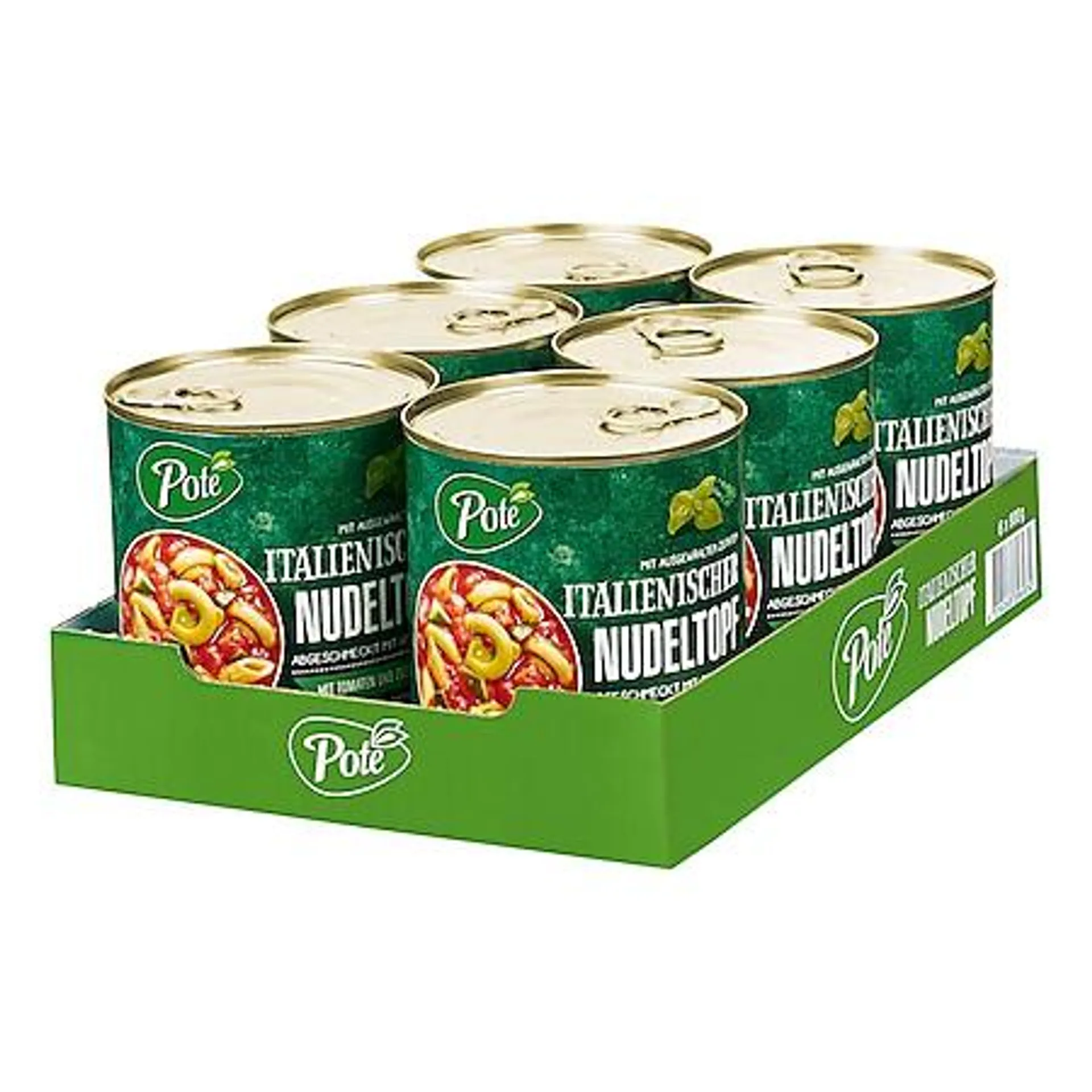 Pote italienischer Nudeleintopf 800 g, 6er Pack