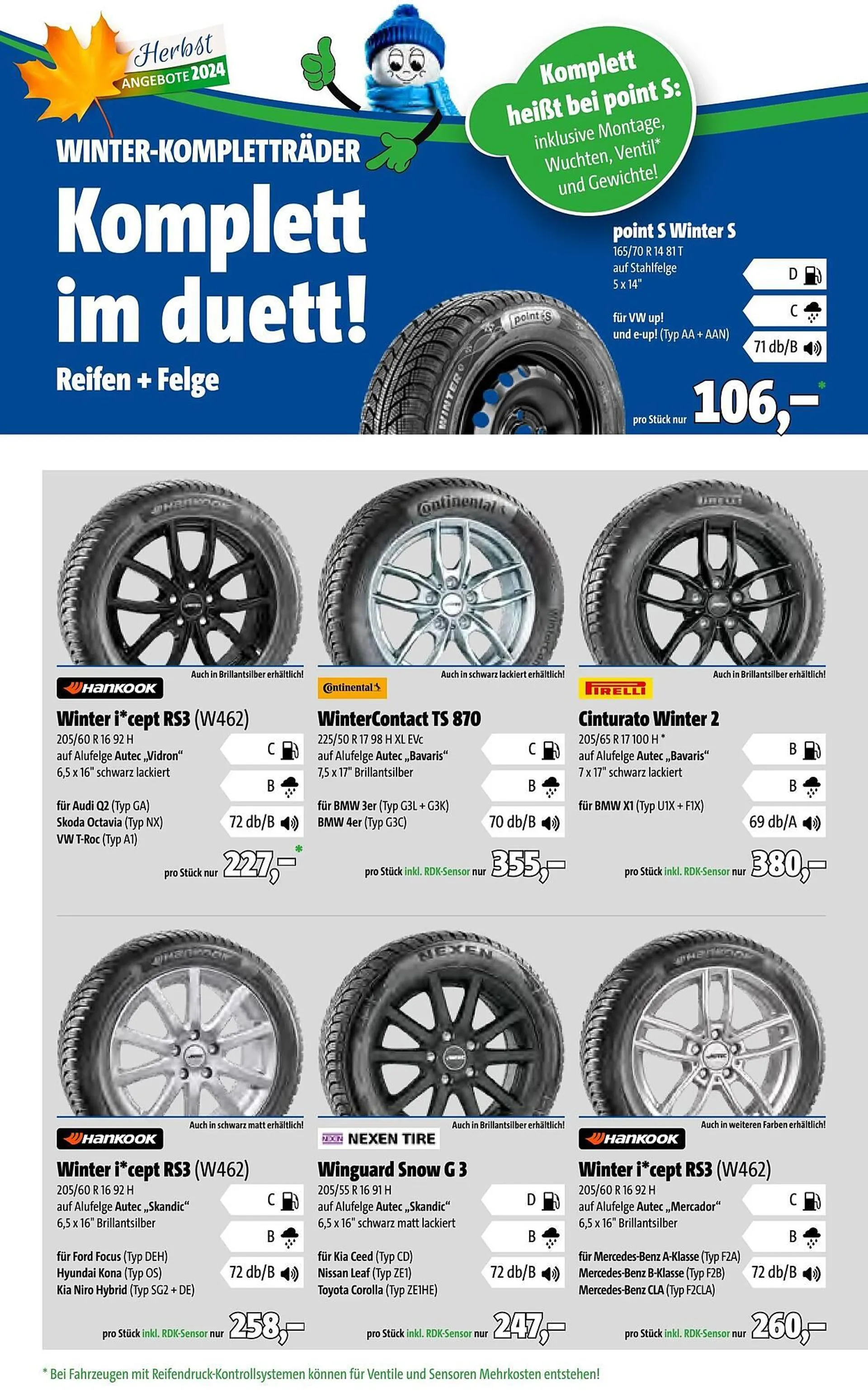 Automeister Prospekt von 20. September bis 1. Dezember 2024 - Prospekt seite 8