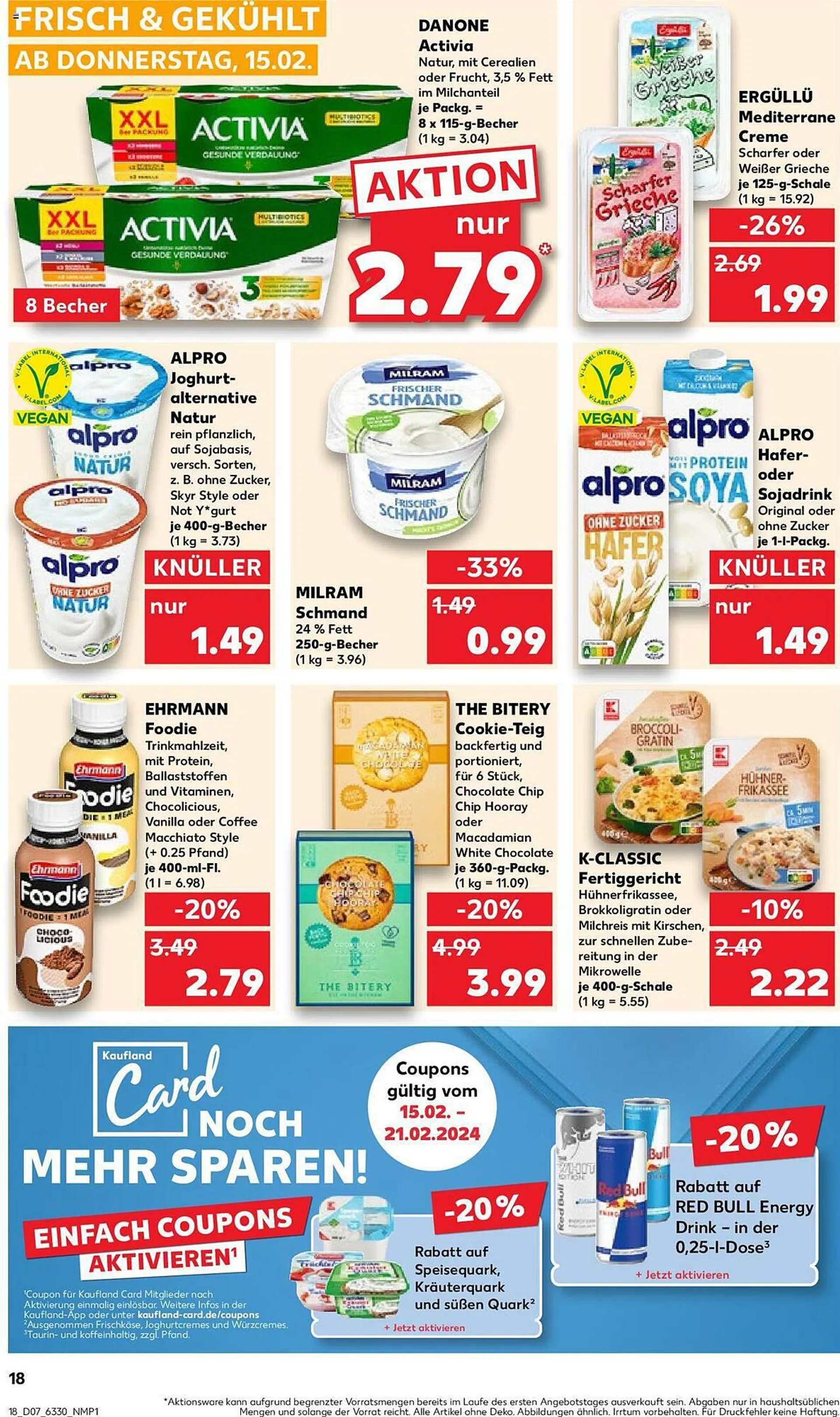 Kaufland Prospekt von 15. Februar bis 21. Februar 2024 - Prospekt seite 18