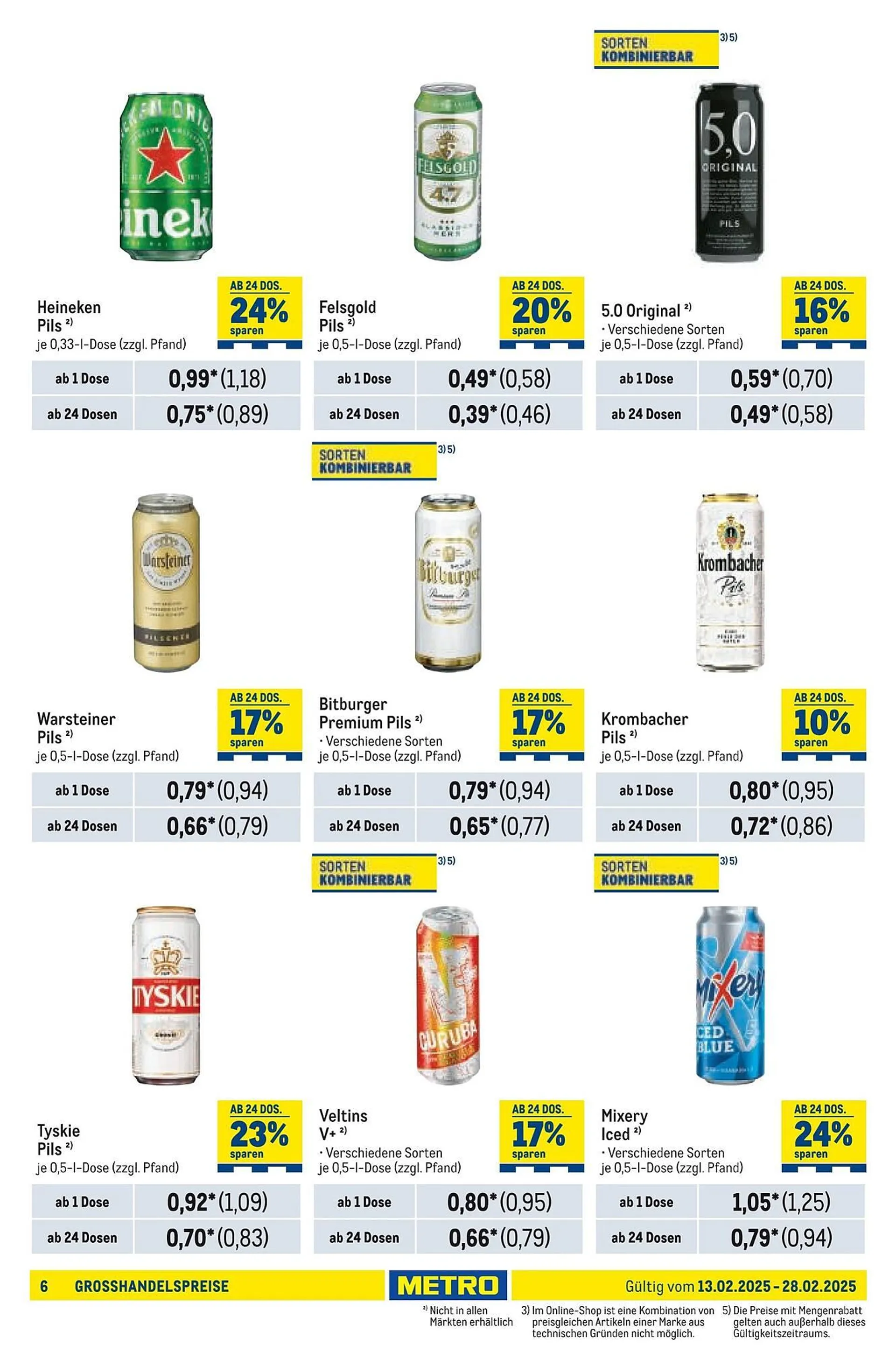 METRO Prospekt von 13. Februar bis 28. Februar 2025 - Prospekt seite 6