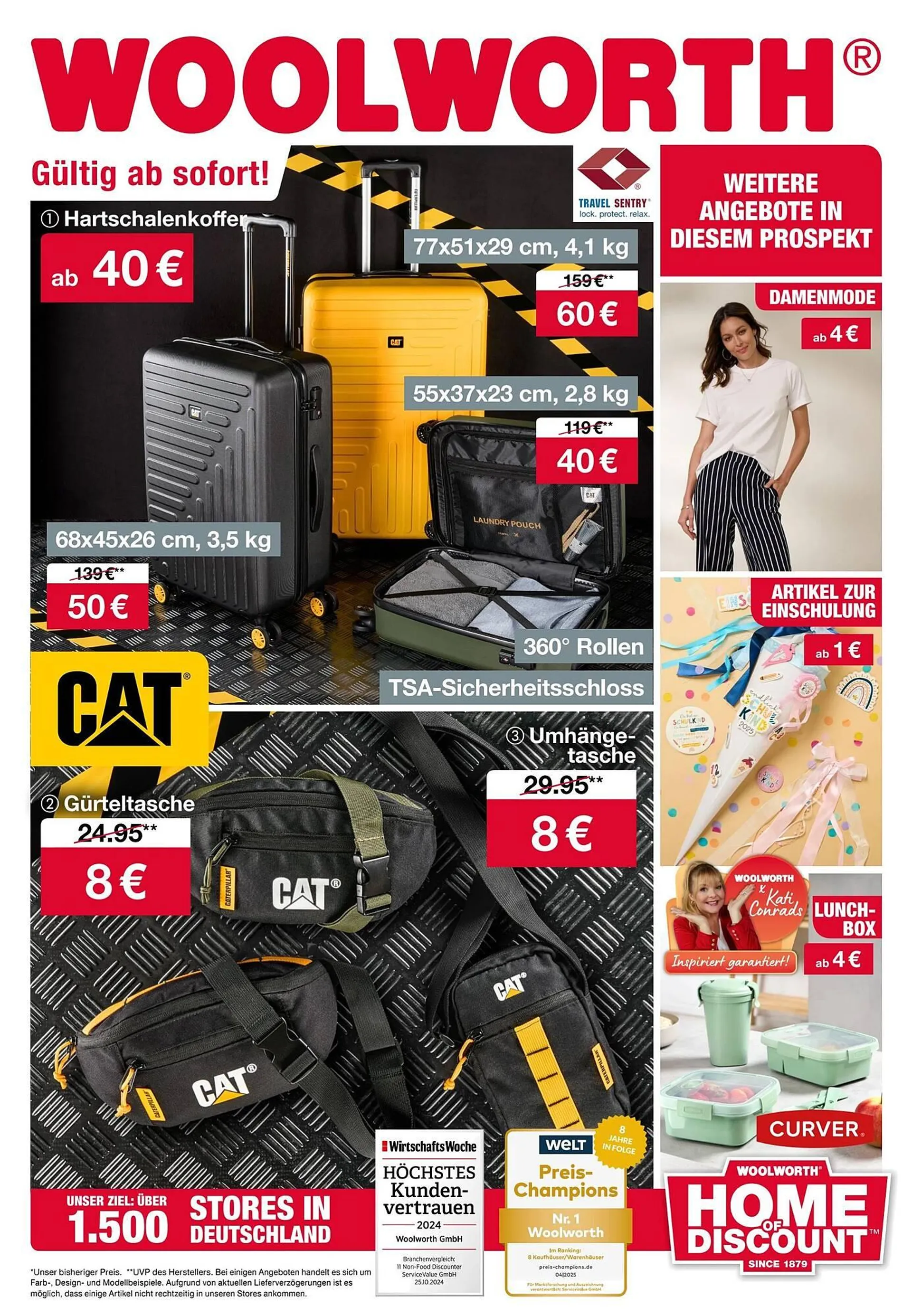 Woolworth Prospekt von 27. Juni bis 8. Juli 2025 - Prospekt seite 1