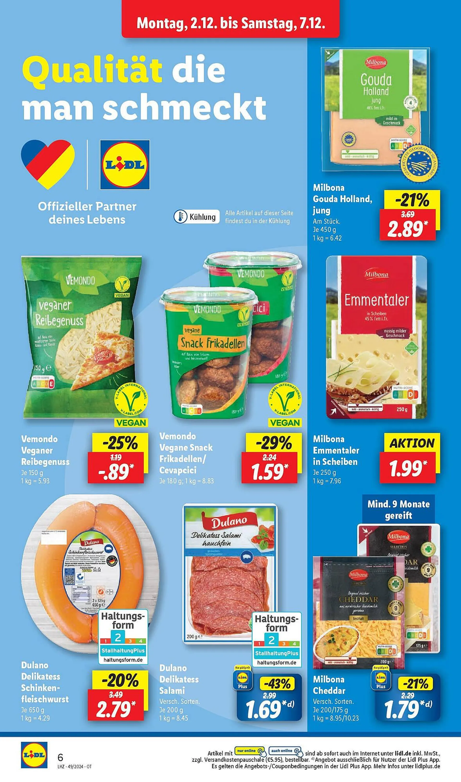 Lidl Prospekt von 9. Dezember bis 14. Dezember 2024 - Prospekt seite 6