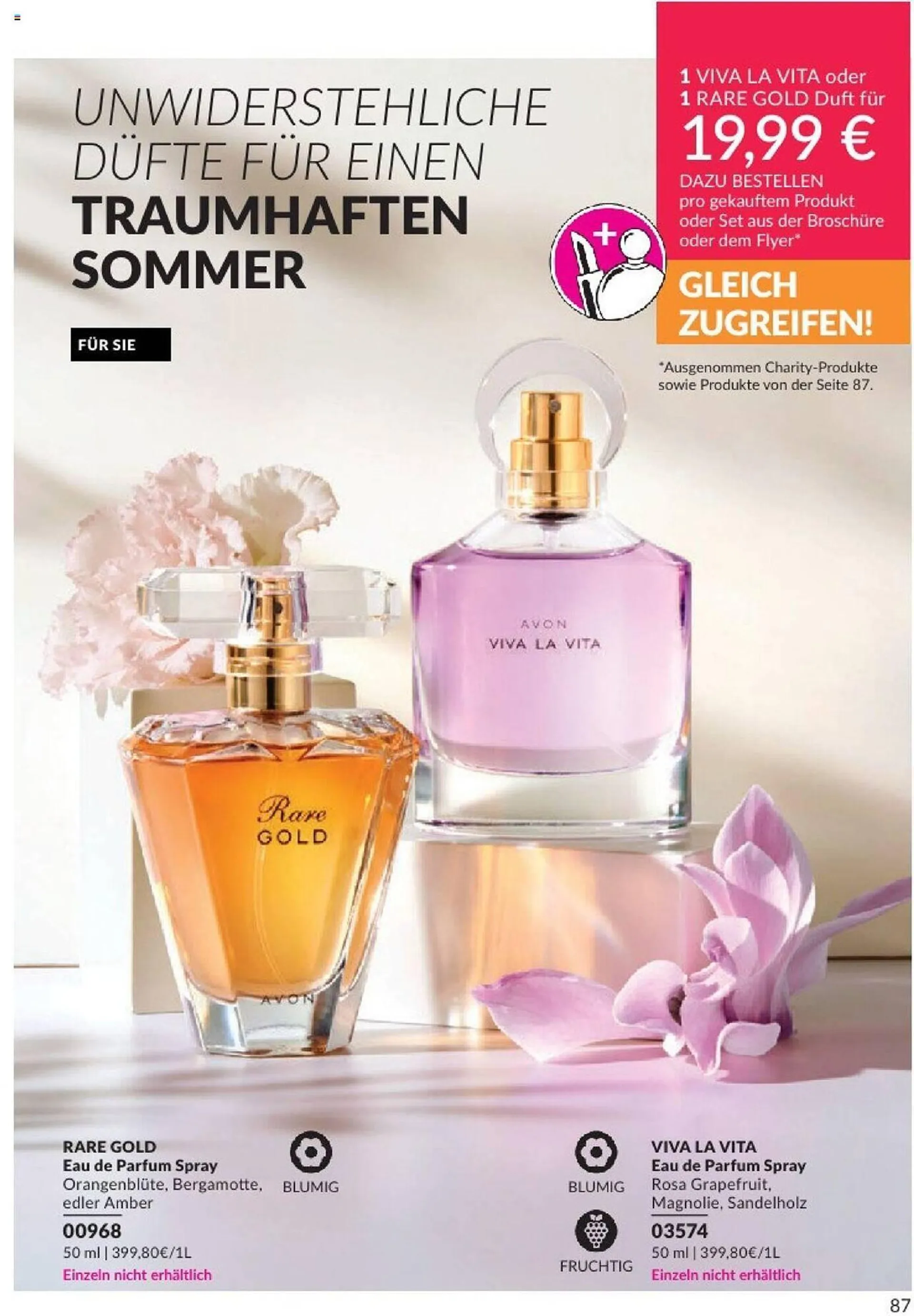 Avon Prospekt von 1. Juli bis 31. Juli 2024 - Prospekt seite 87