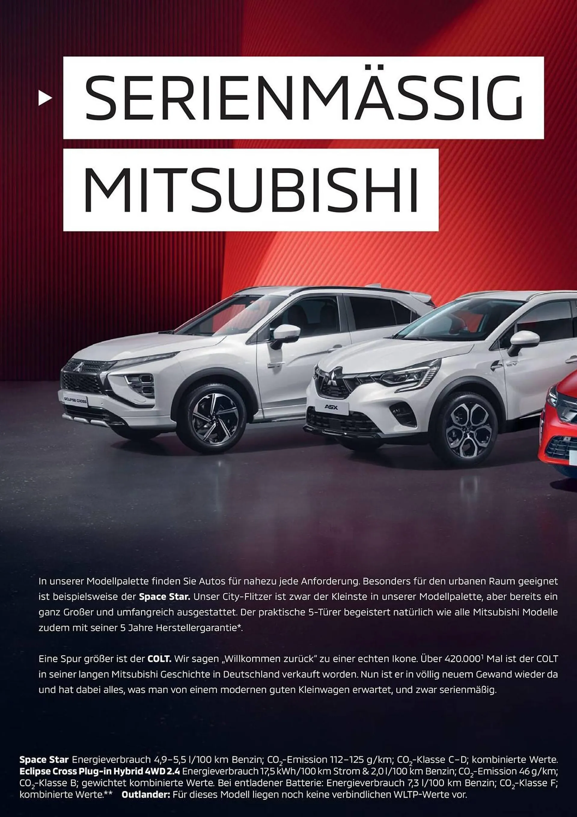 Mitsubishi Prospekt von 2. Mai bis 2. Mai 2025 - Prospekt seite 32