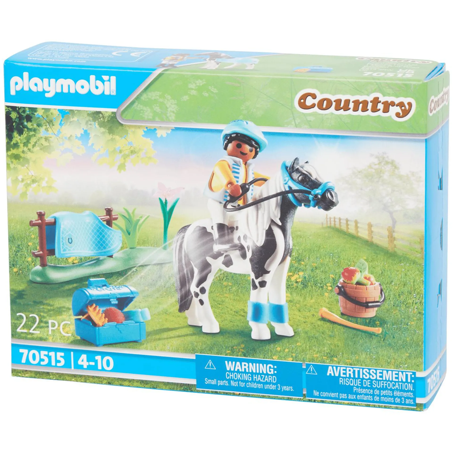 Cavalier et poney Playmobil Country