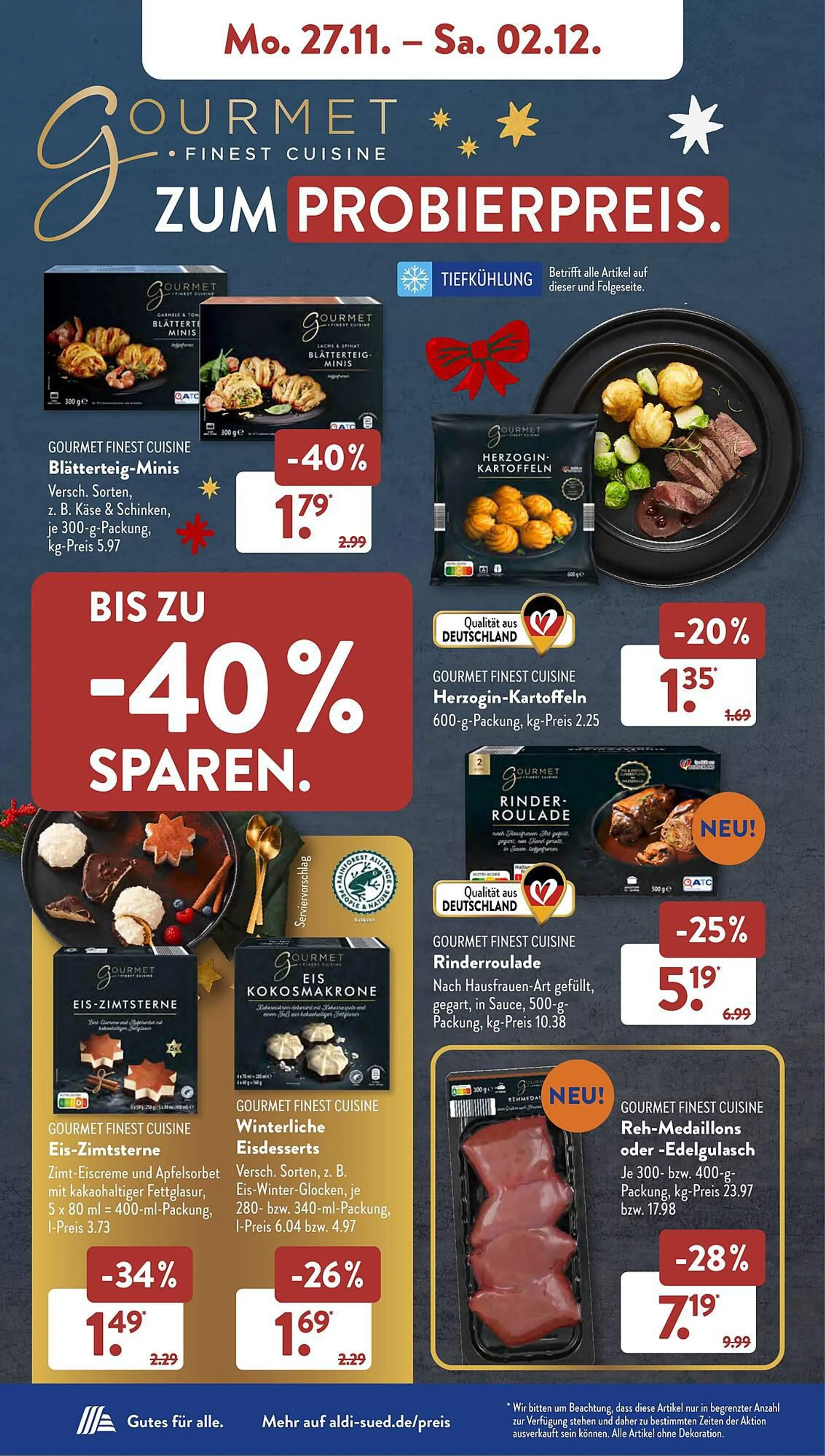 Aldi Süd Food Prospekt von 27. November bis 2. Dezember 2023 - Prospekt seite 5