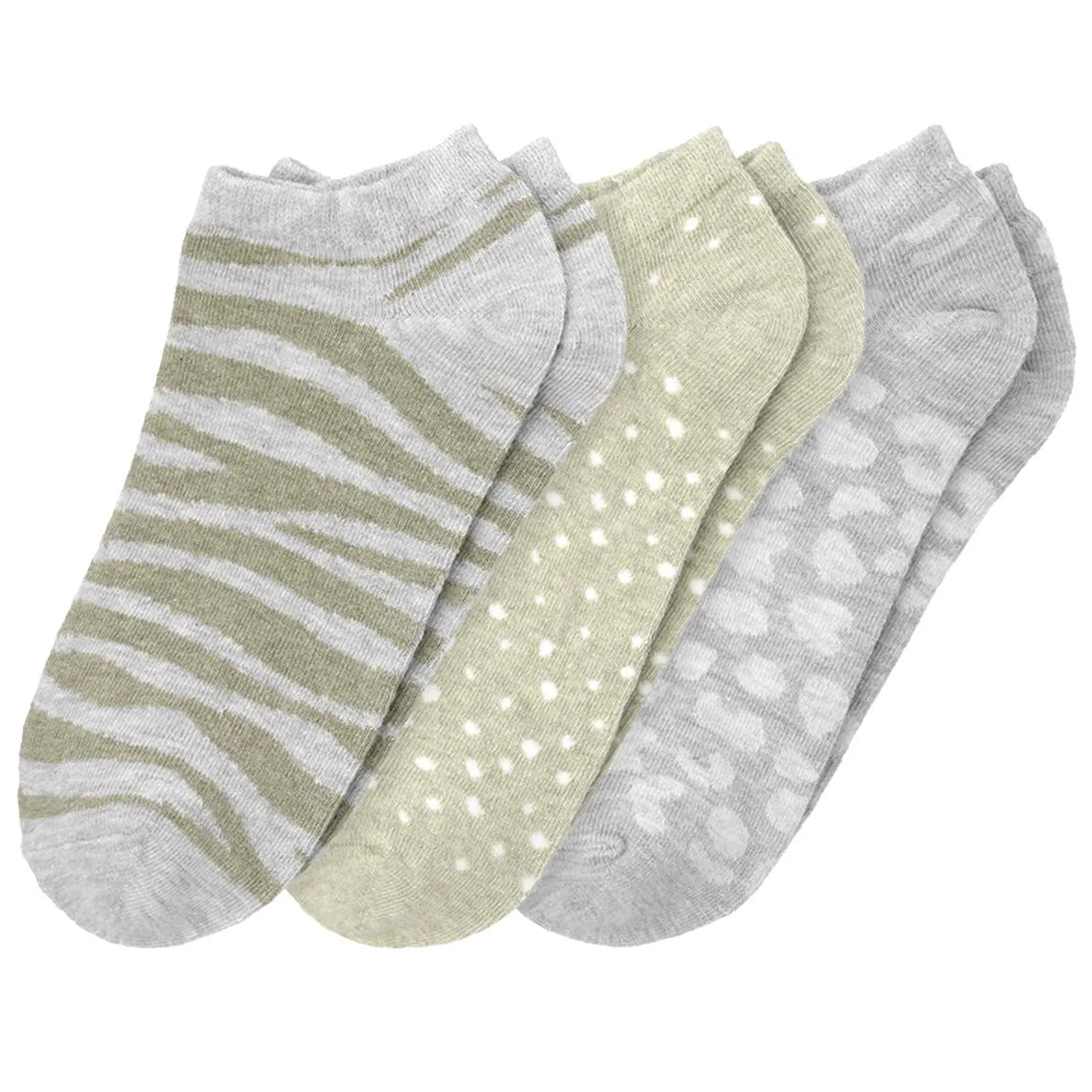 3 Paar Damen Sneaker-Socken im Set