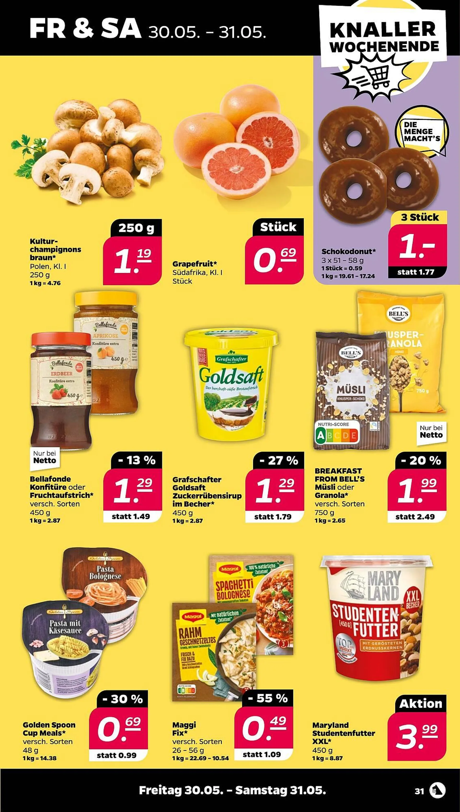 NETTO Prospekt von 26. Mai bis 31. Mai 2025 - Prospekt seite 31
