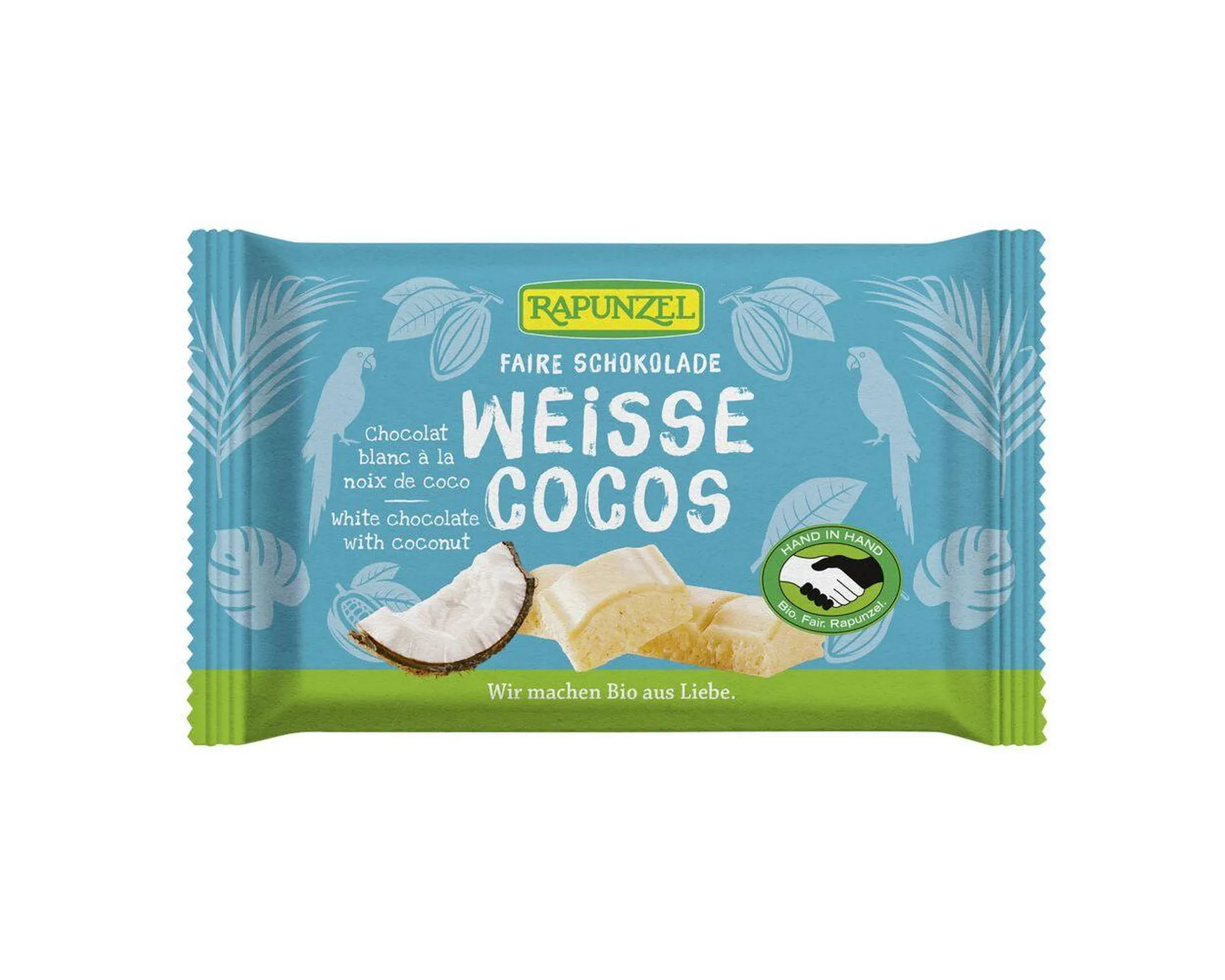 Rapunzel Weiße Schokolade Cocos 100 g