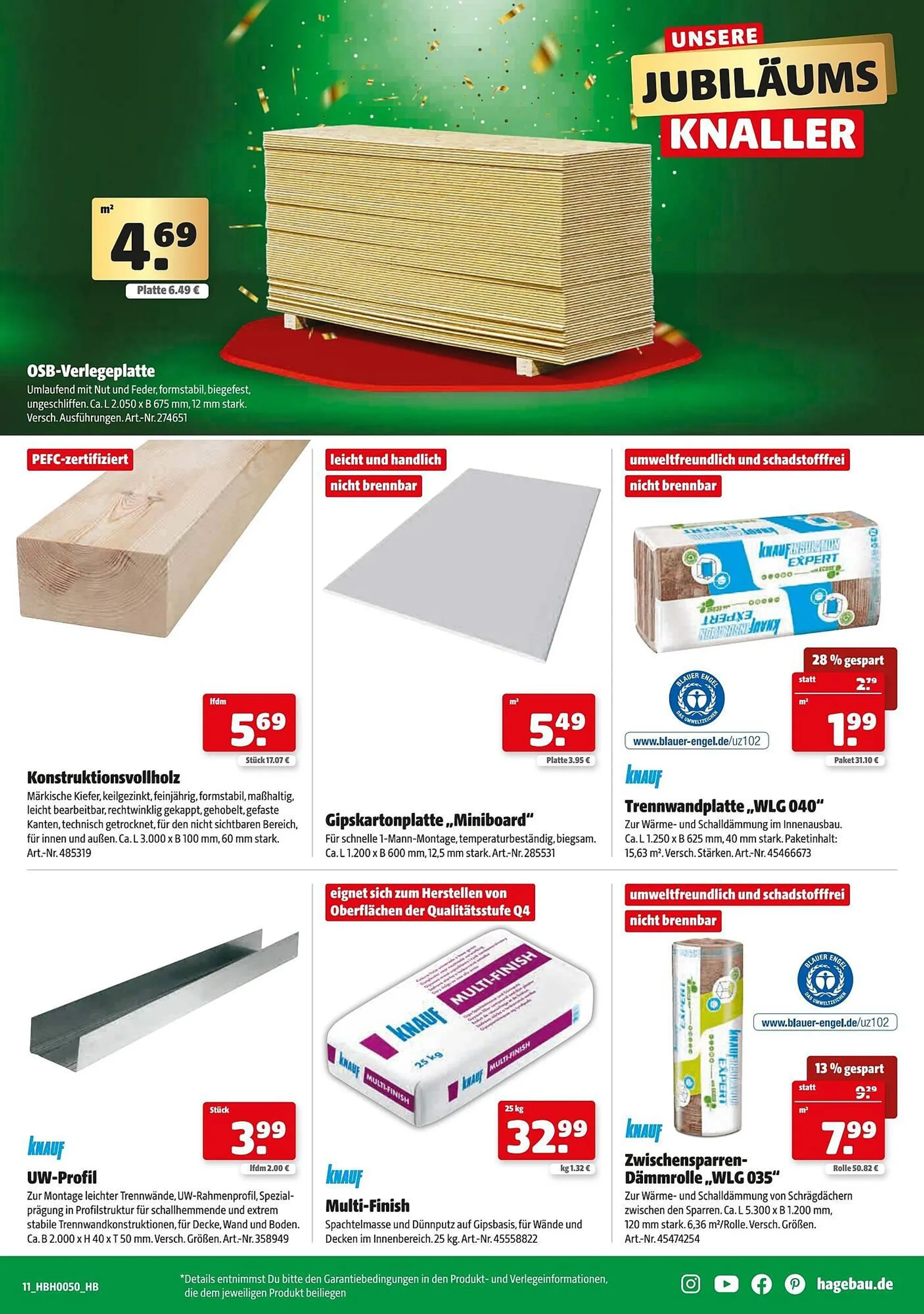 Hagebau Prospekt von 7. Dezember bis 14. Dezember 2024 - Prospekt seite 11