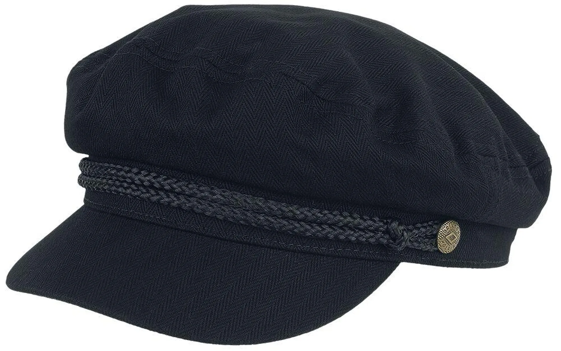"Fiddler Cap" Mütze schwarz von Brixton