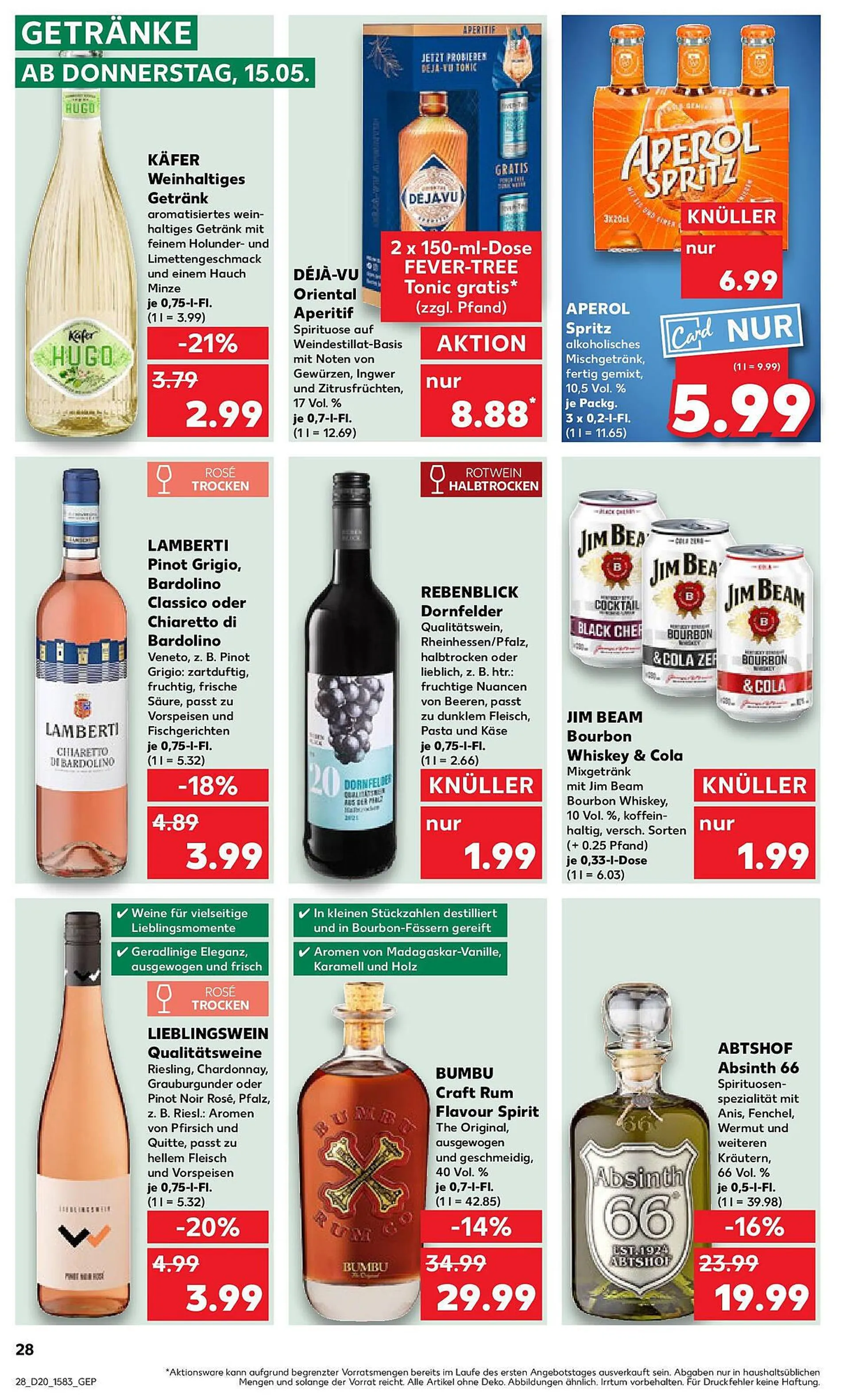 Kaufland Prospekt von 18. Mai bis 21. Mai 2025 - Prospekt seite 41