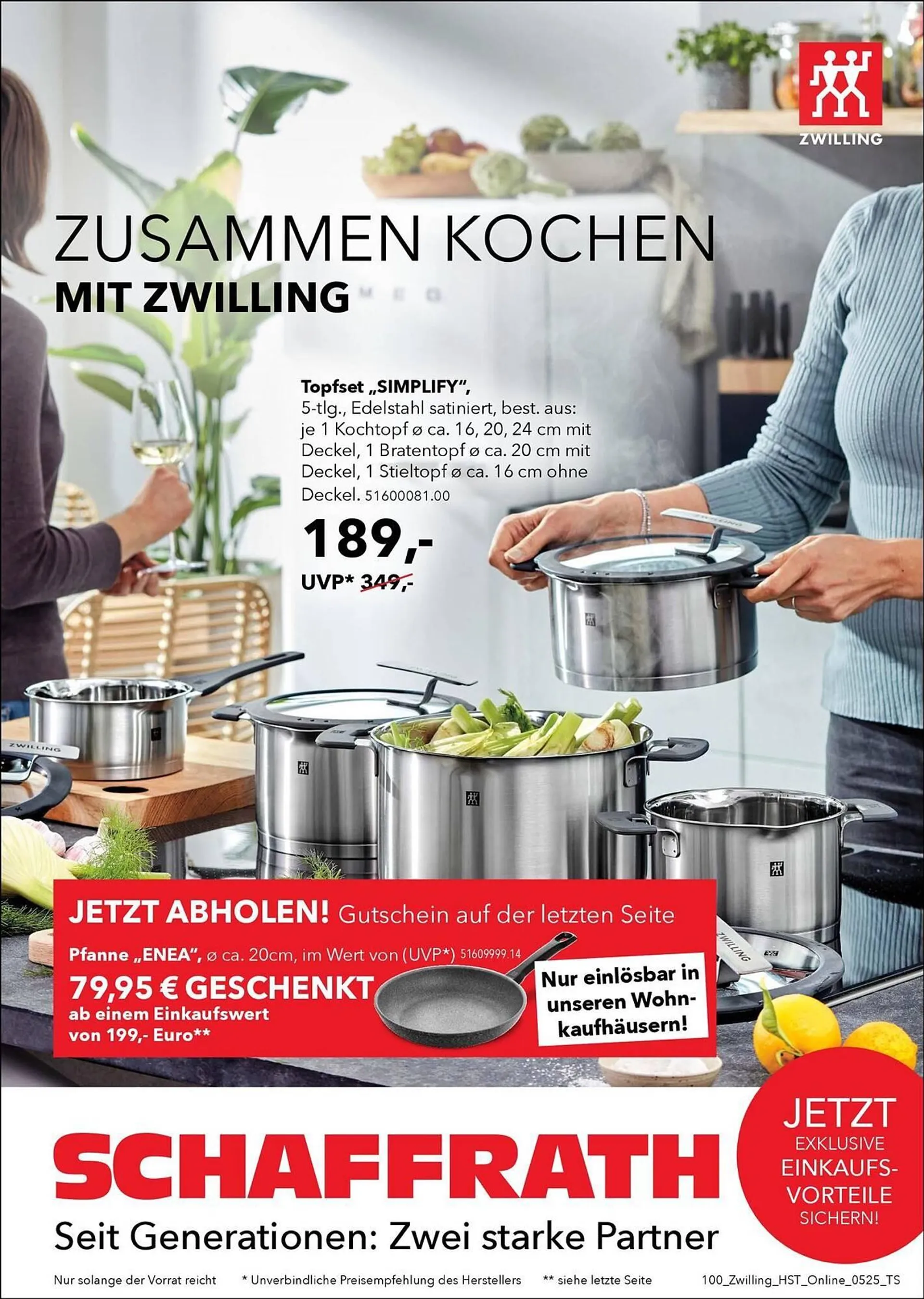 Schaffrath Prospekt von 20. Mai bis 15. Juni 2025 - Prospekt seite 1