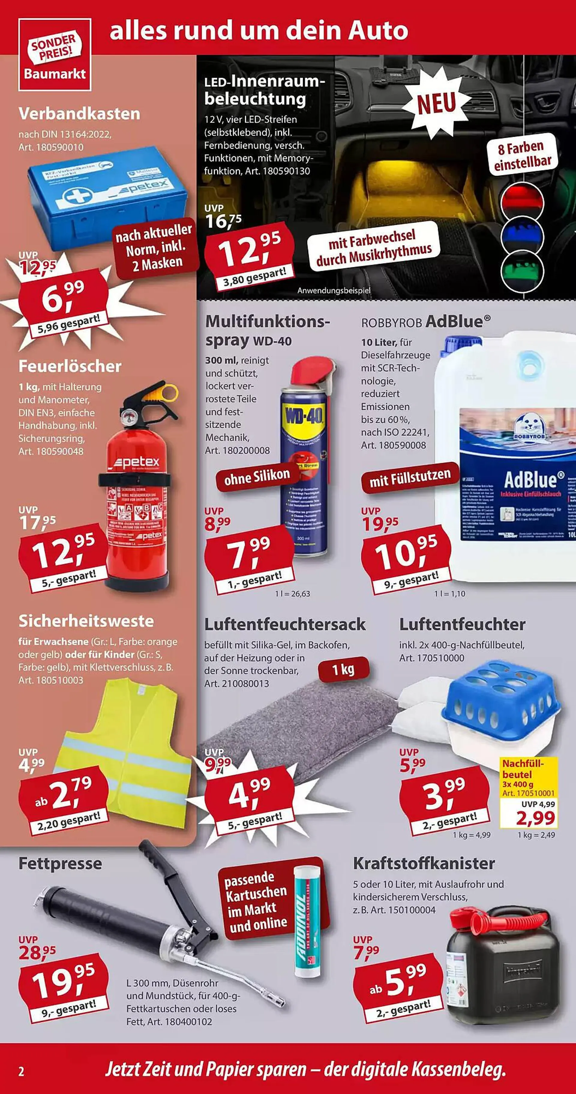 Sonderpreis Baumarkt Prospekt von 28. Dezember bis 3. Januar 2026 - Prospekt seite 2