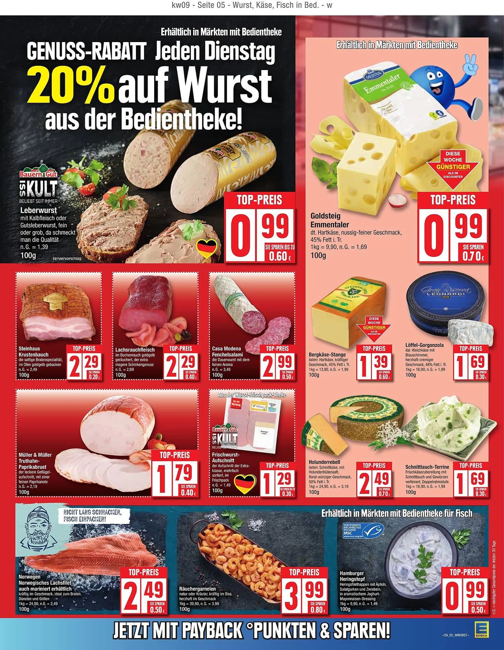 Edeka Prospekt von 23. Februar bis 1. März 2025 - Prospekt seite 5