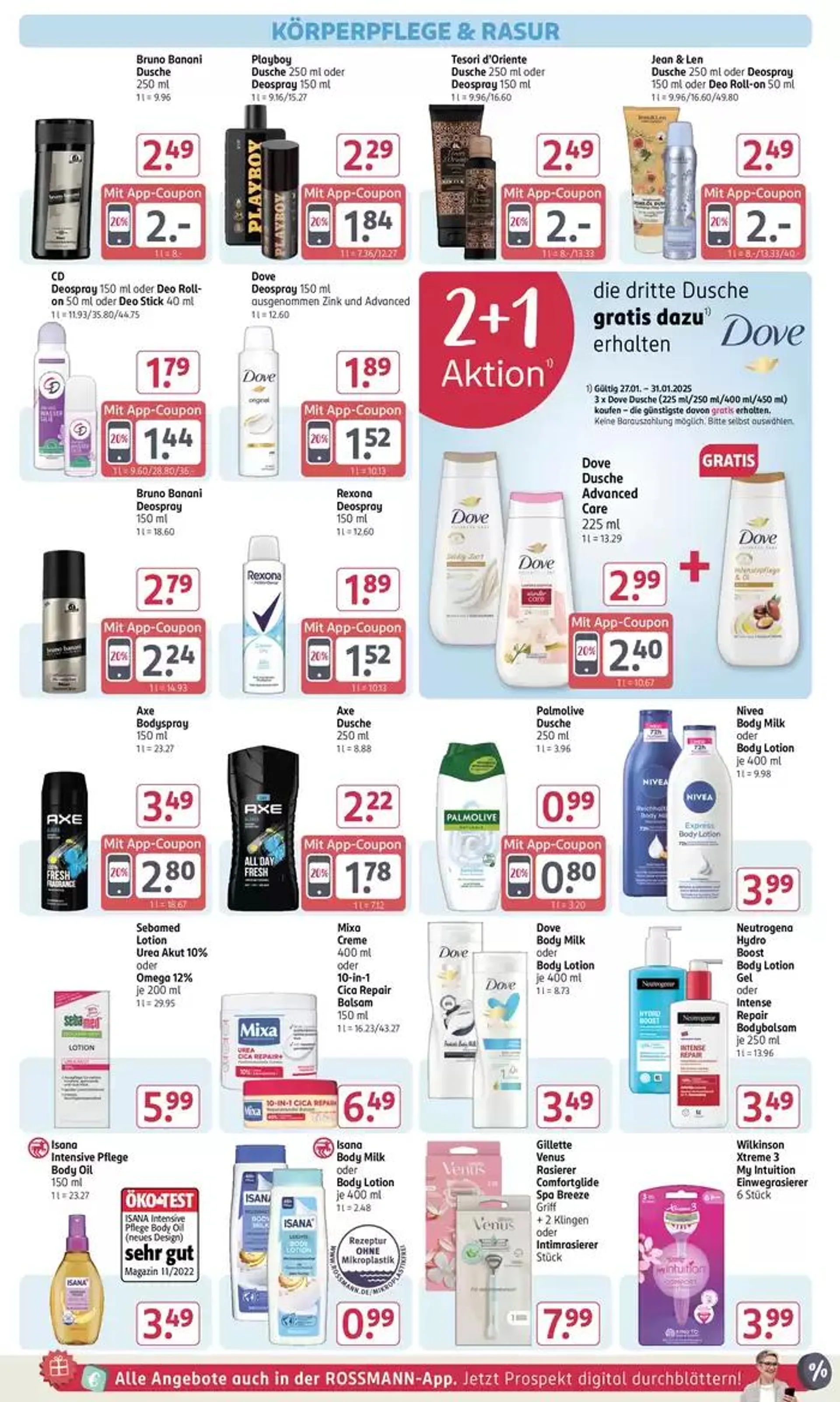 Rossmann katalog von 25. Januar bis 31. Januar 2025 - Prospekt seite 10