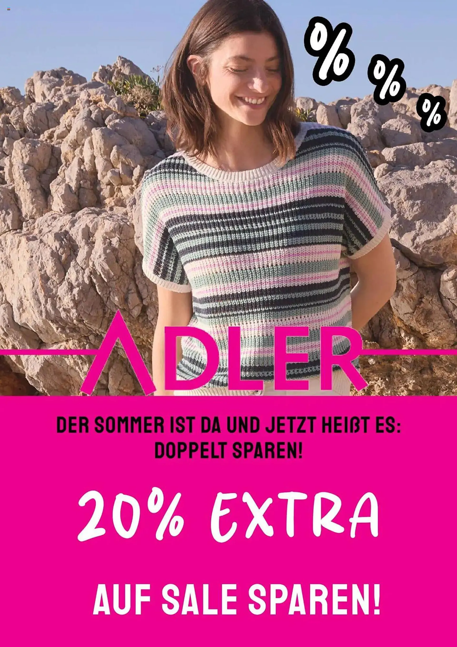 Adler Prospekt von 19. Juni bis 17. Juli 2025 - Prospekt seite 1