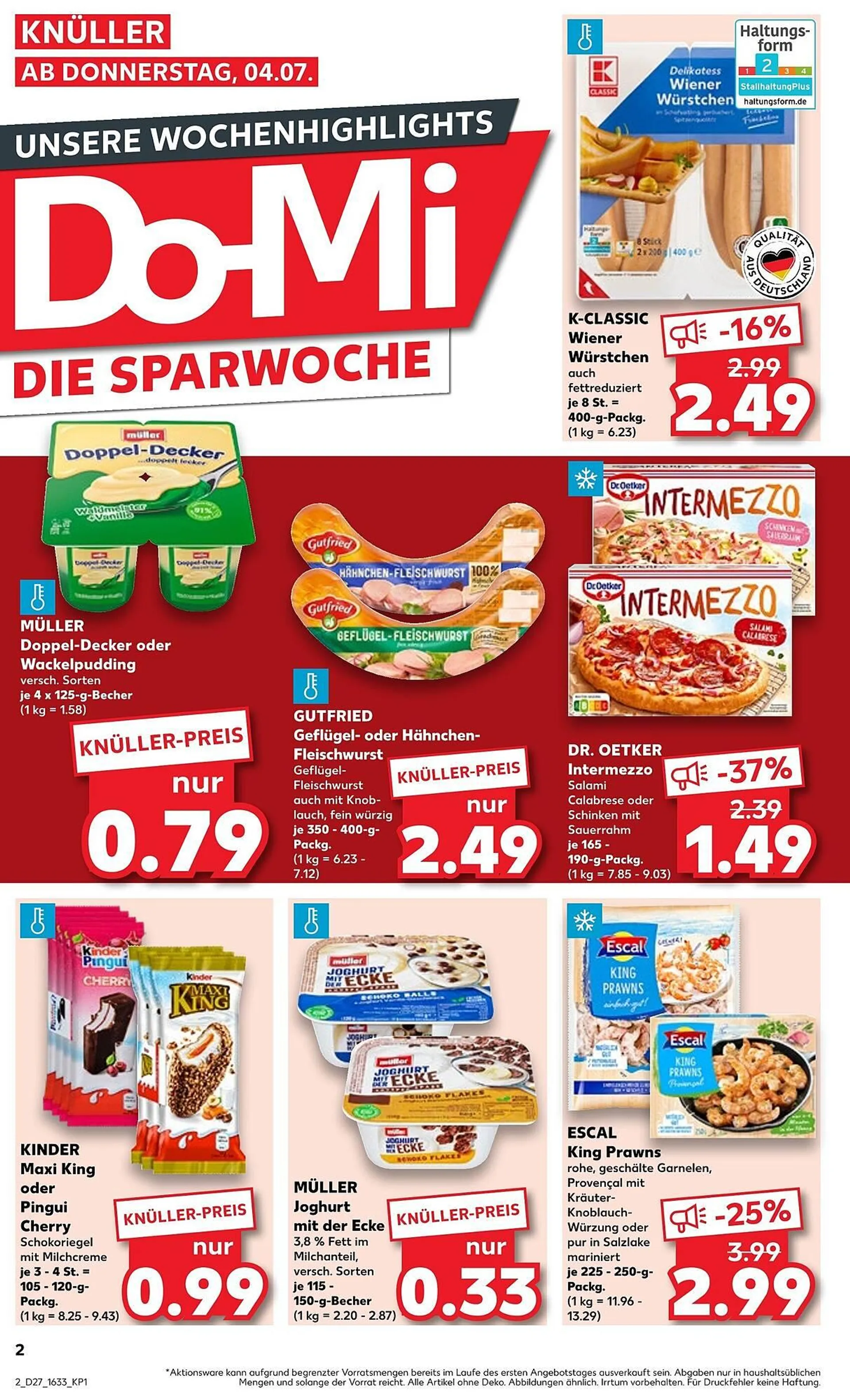 Kaufland Prospekt von 3. Juli bis 10. Juli 2024 - Prospekt seite 10