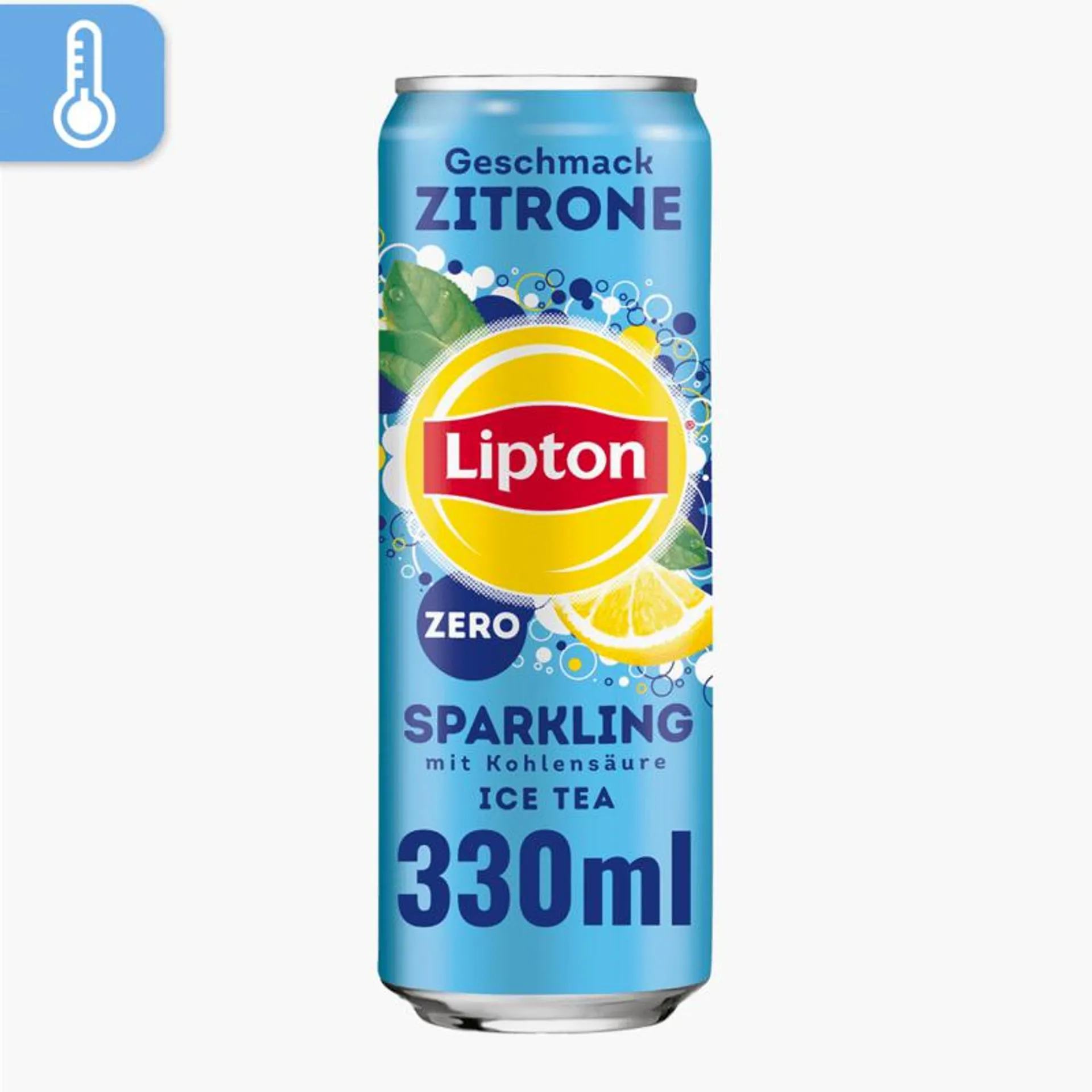 Lipton Zero Sparkling Zitrone 0,33l Dose