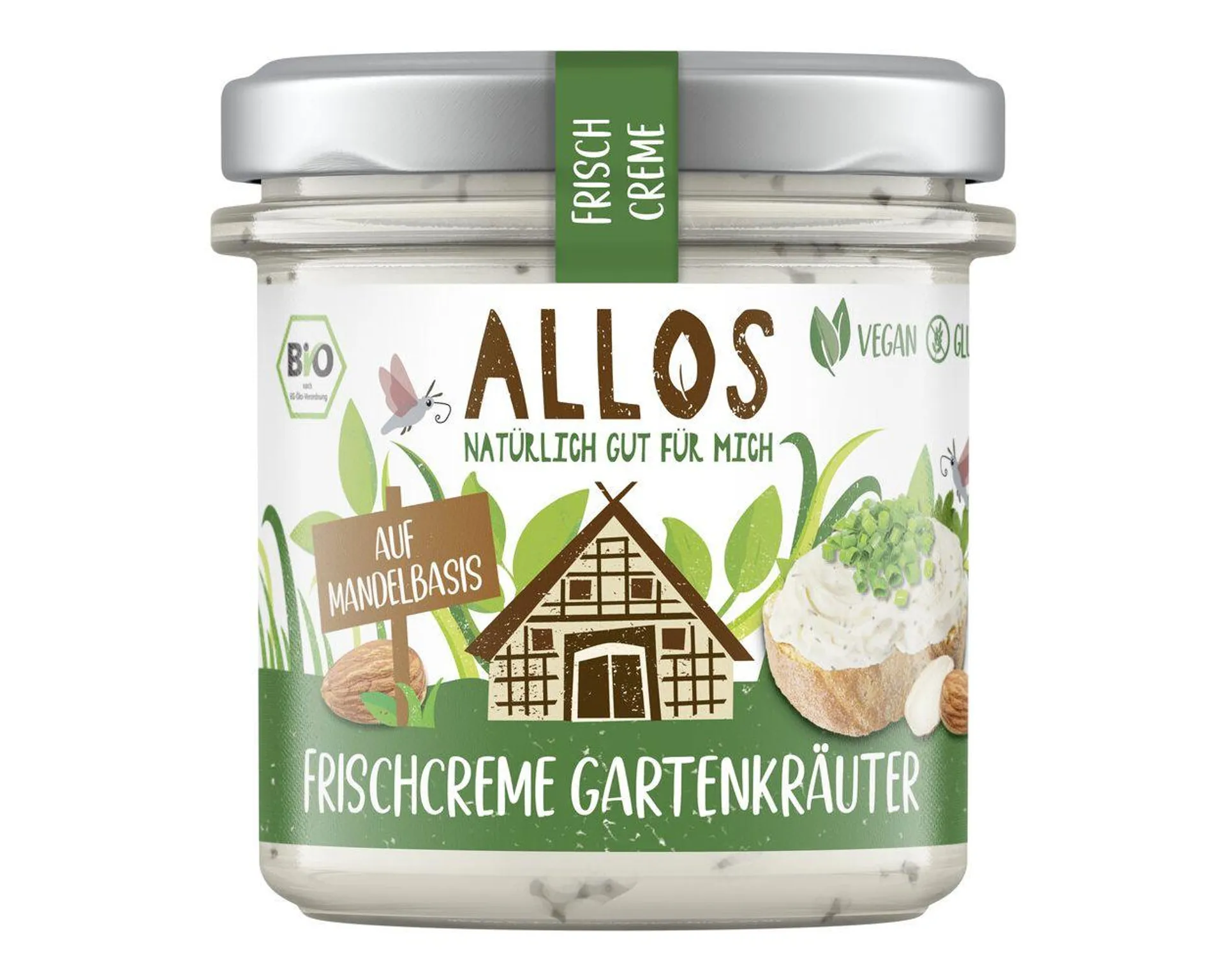 Allos Frischcreme Gartenkräuter 135 g