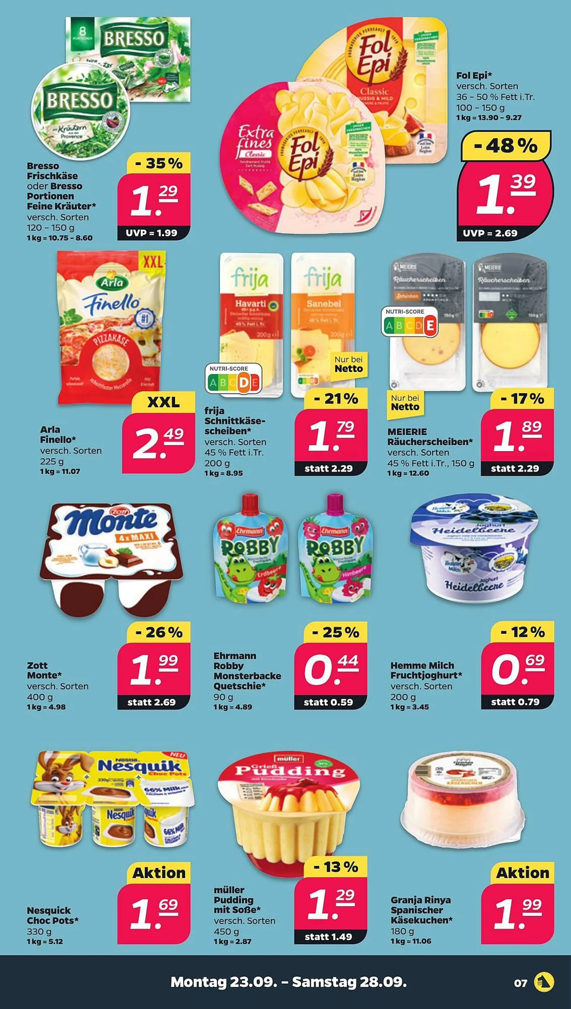 NETTO Prospekt von 23. September bis 28. September 2024 - Prospekt seite 7