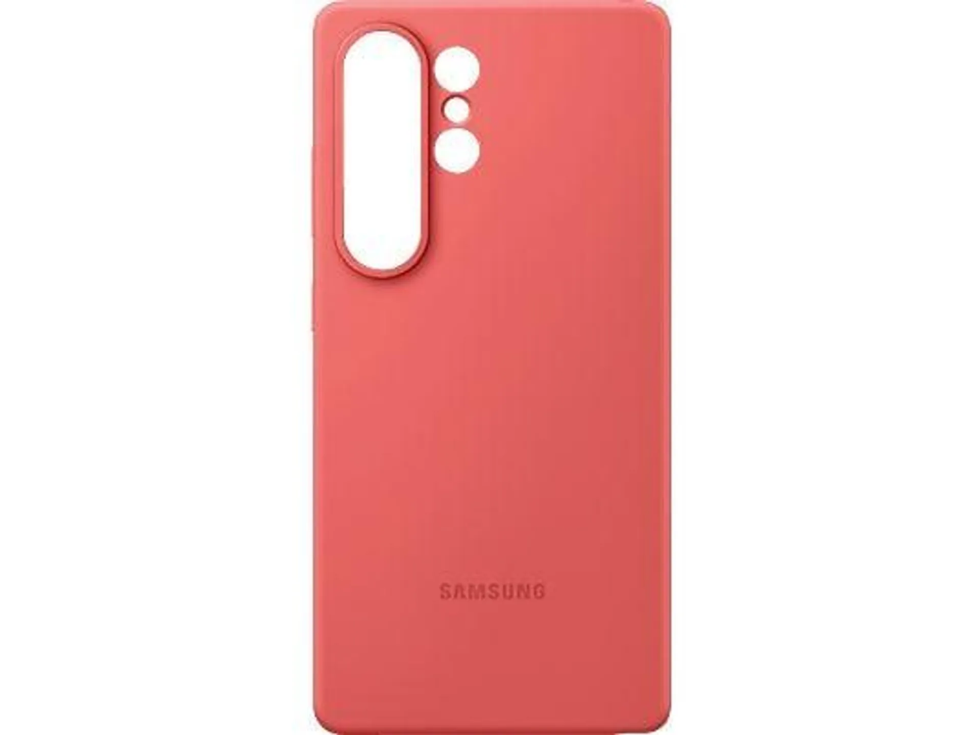 SAMSUNG Silicone Case, Backcover, Samsung, Galaxy S25 Ultra, Red