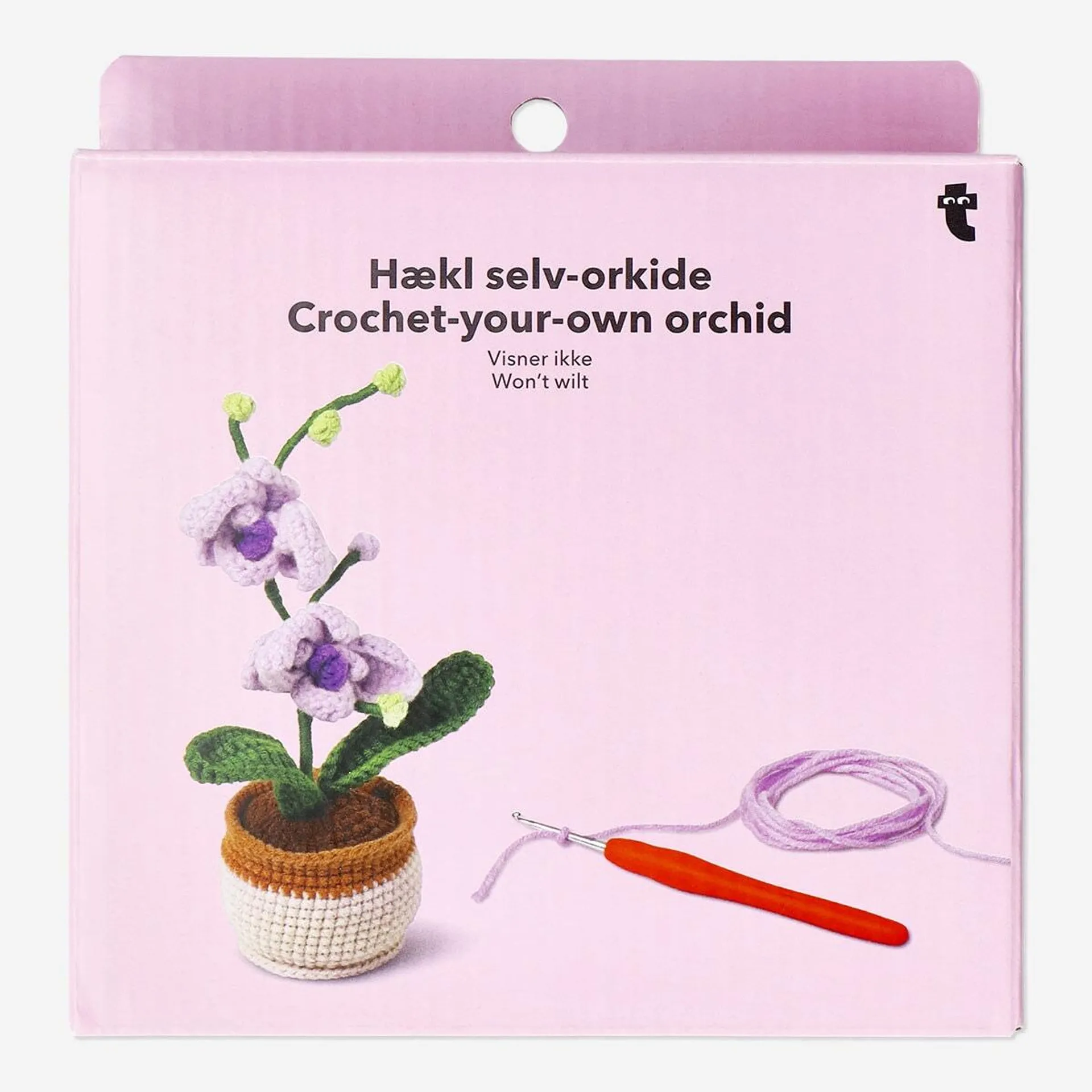 Orchid crochet set