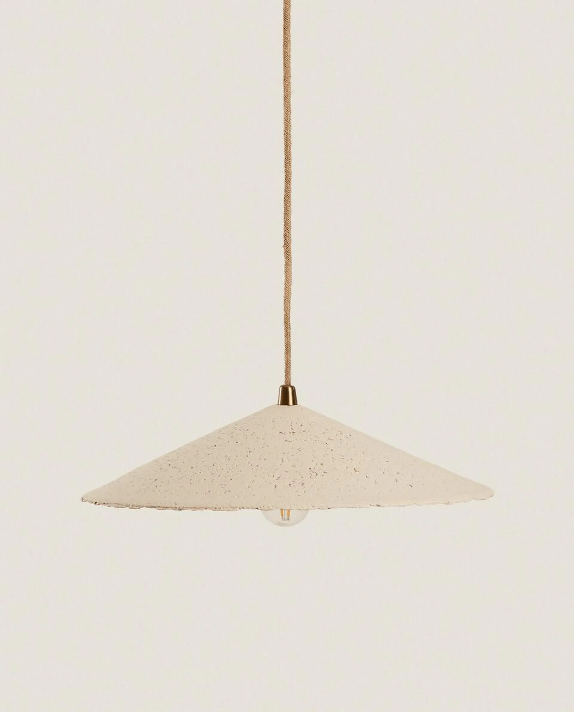 PAPIER-MÂCHÉ CEILING LAMP