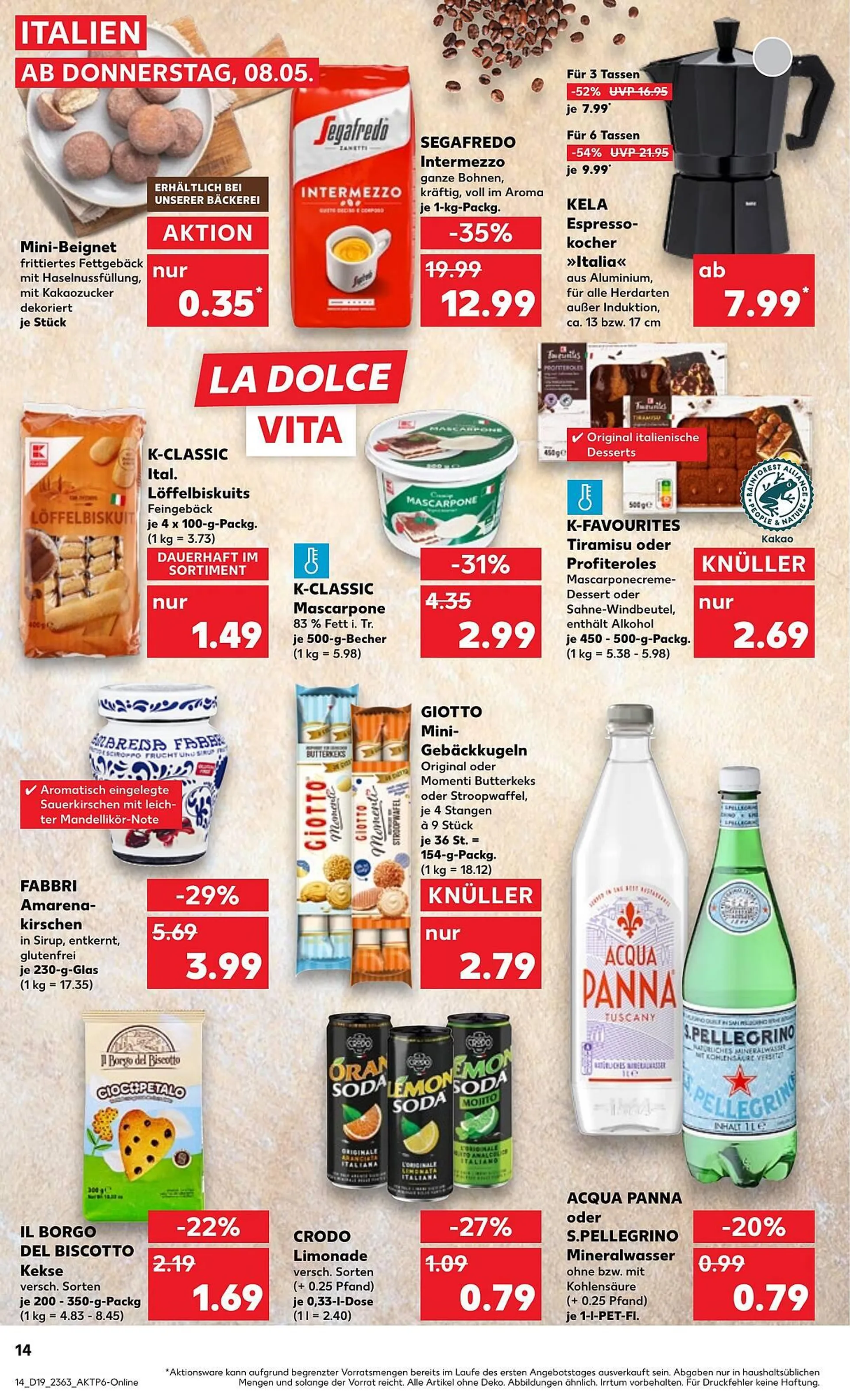 Kaufland Prospekt von 8. Mai bis 14. Mai 2025 - Prospekt seite 14