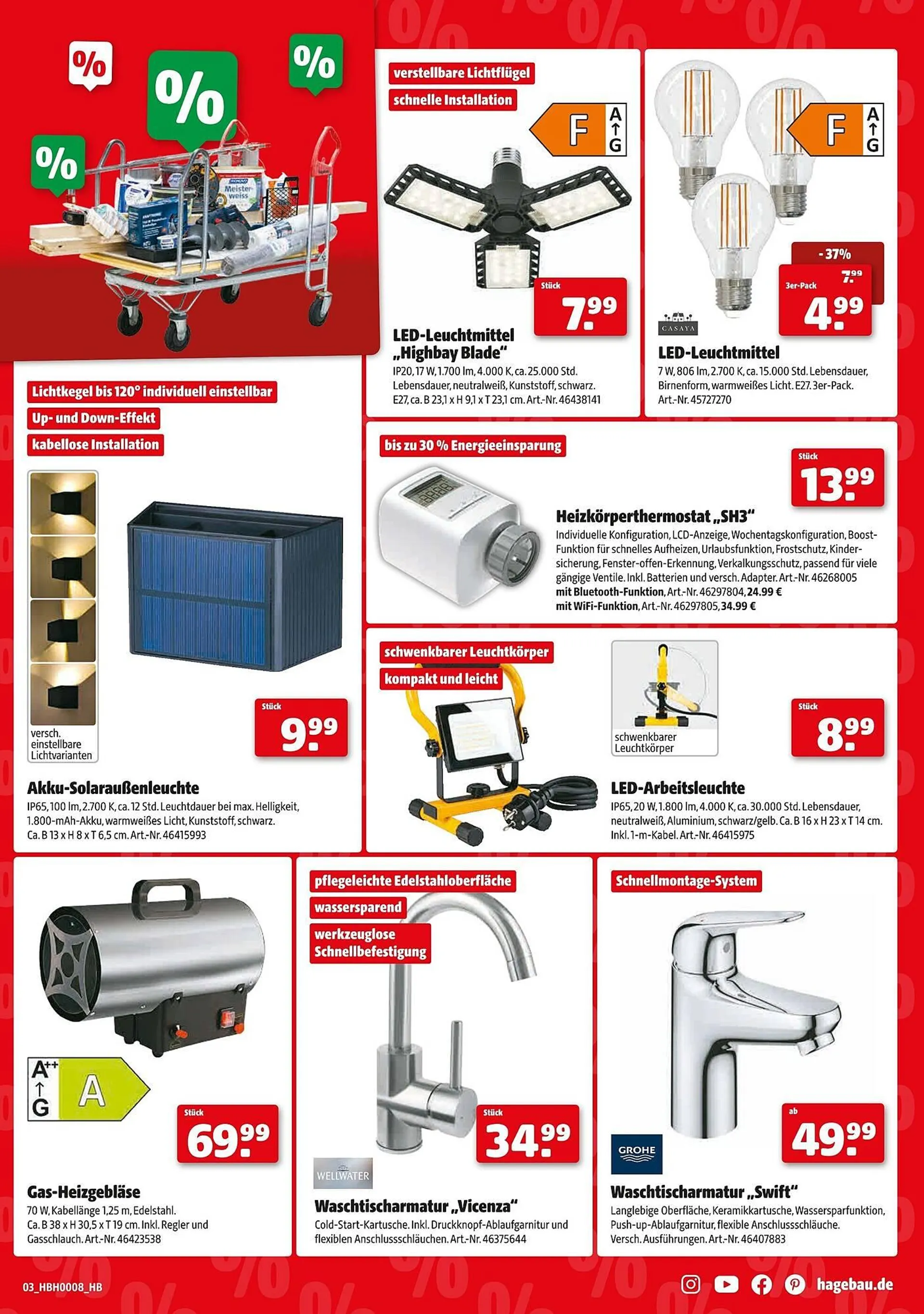 Hagebau Prospekt von 15. Februar bis 22. Februar 2025 - Prospekt seite 3