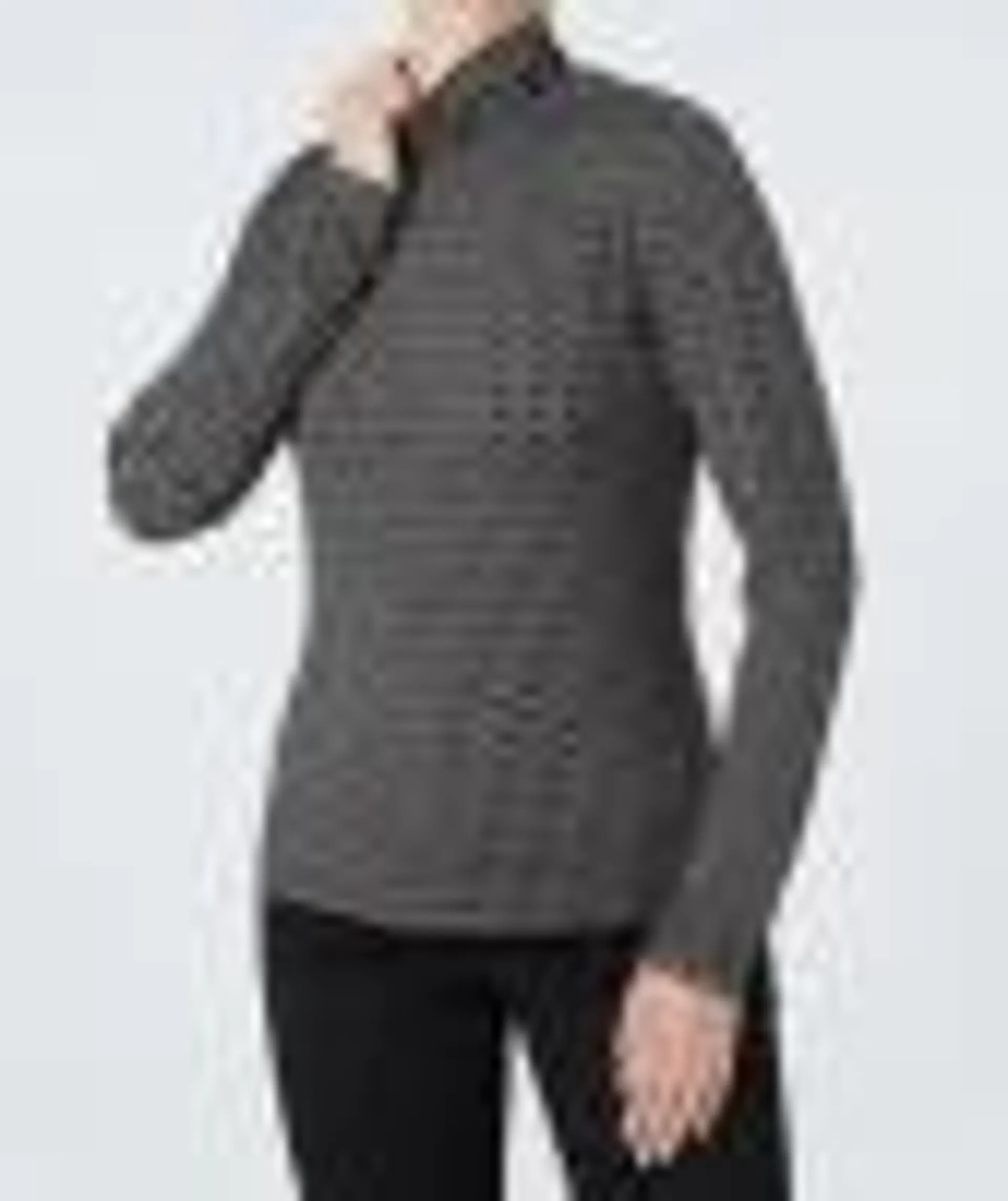 Langarmshirt mit Stretch Janina, Rollkragen