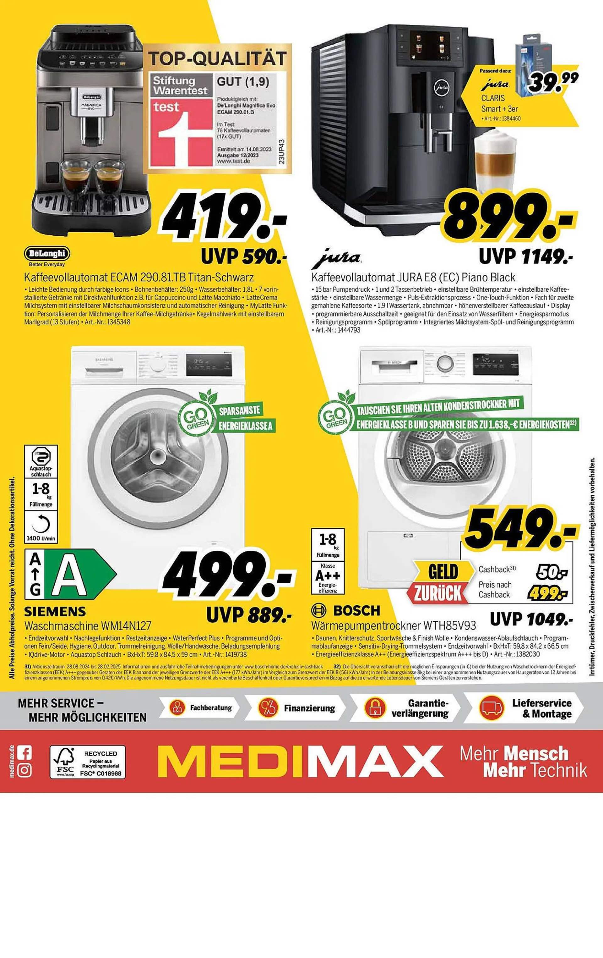 MEDIMAX Prospekt von 23. Januar bis 30. Januar 2025 - Prospekt seite 8